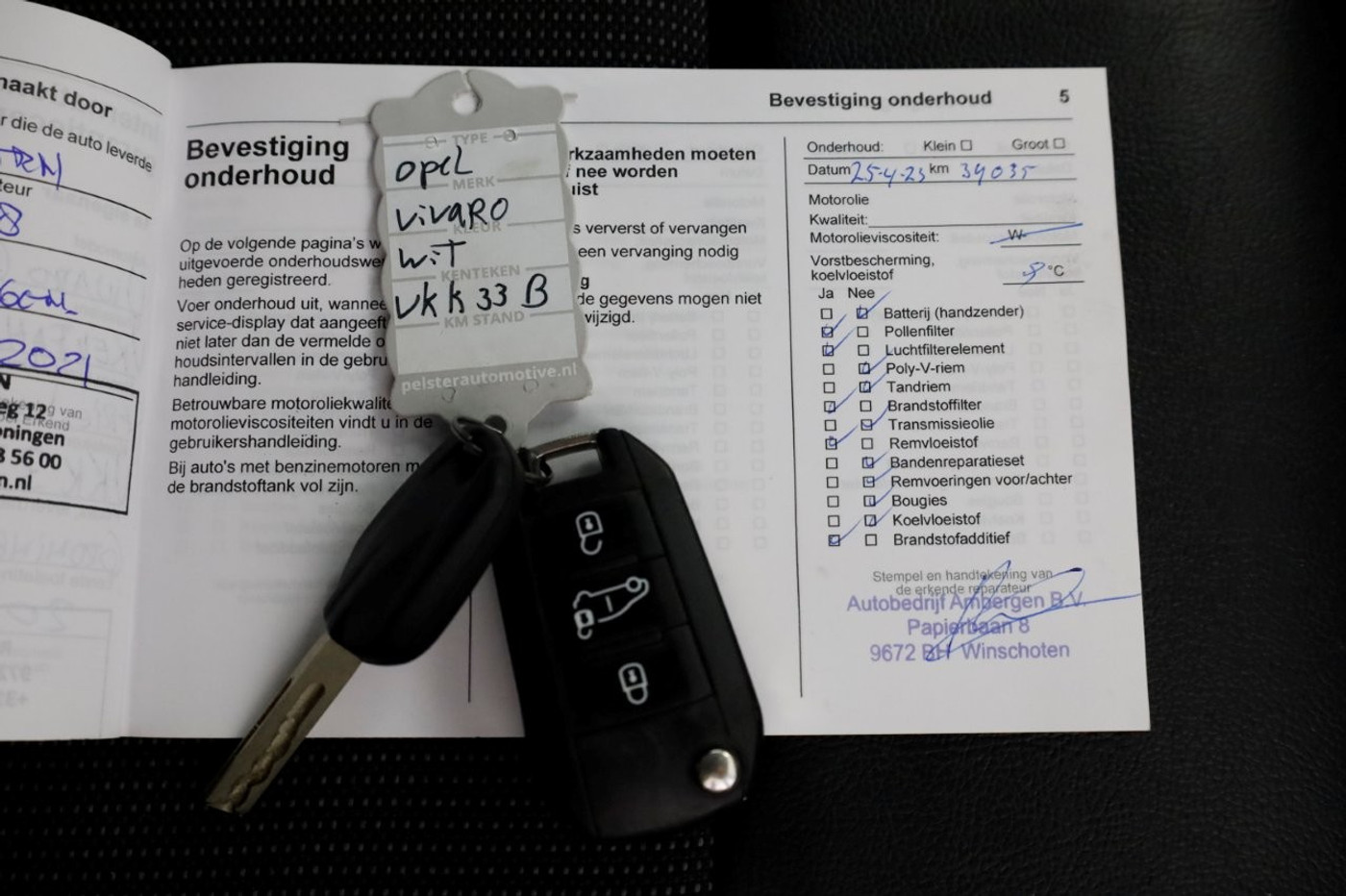 Foto van Opel Vivaro