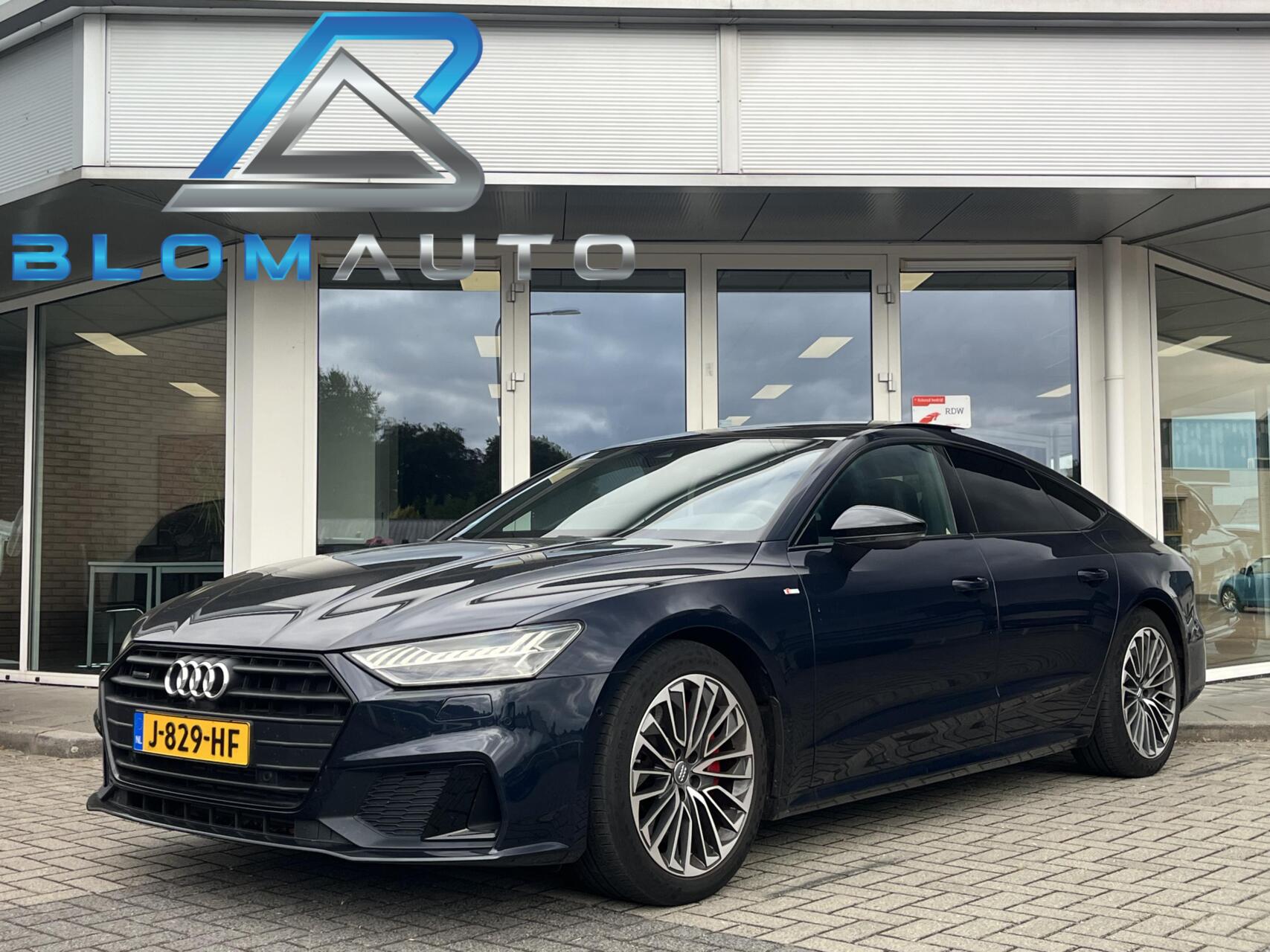 Audi A7 55 TFSI E 55 TFSIE 367PK Competition S-LINE PANO+360 2020 - voorkant