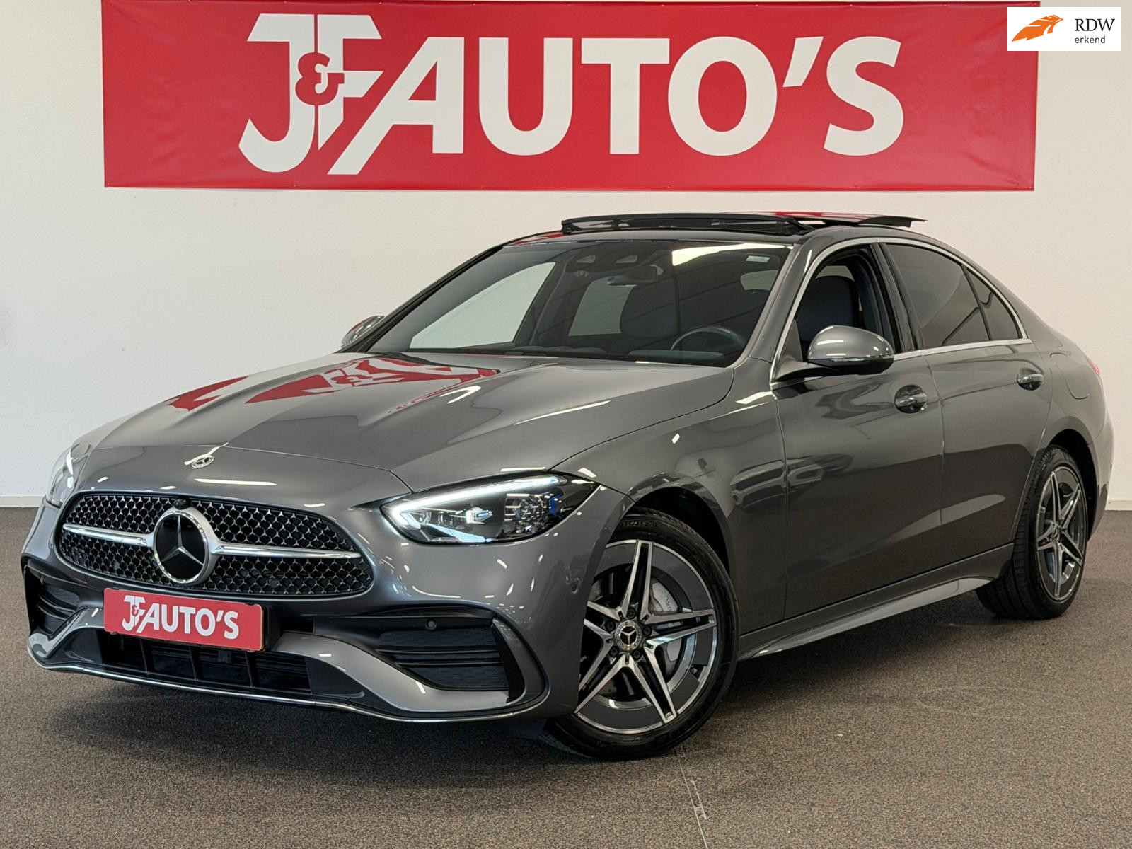 Mercedes-Benz C 300 E 300 e NAVIGATIE/CAMERA, PANORAMA, 2023 - voorkant