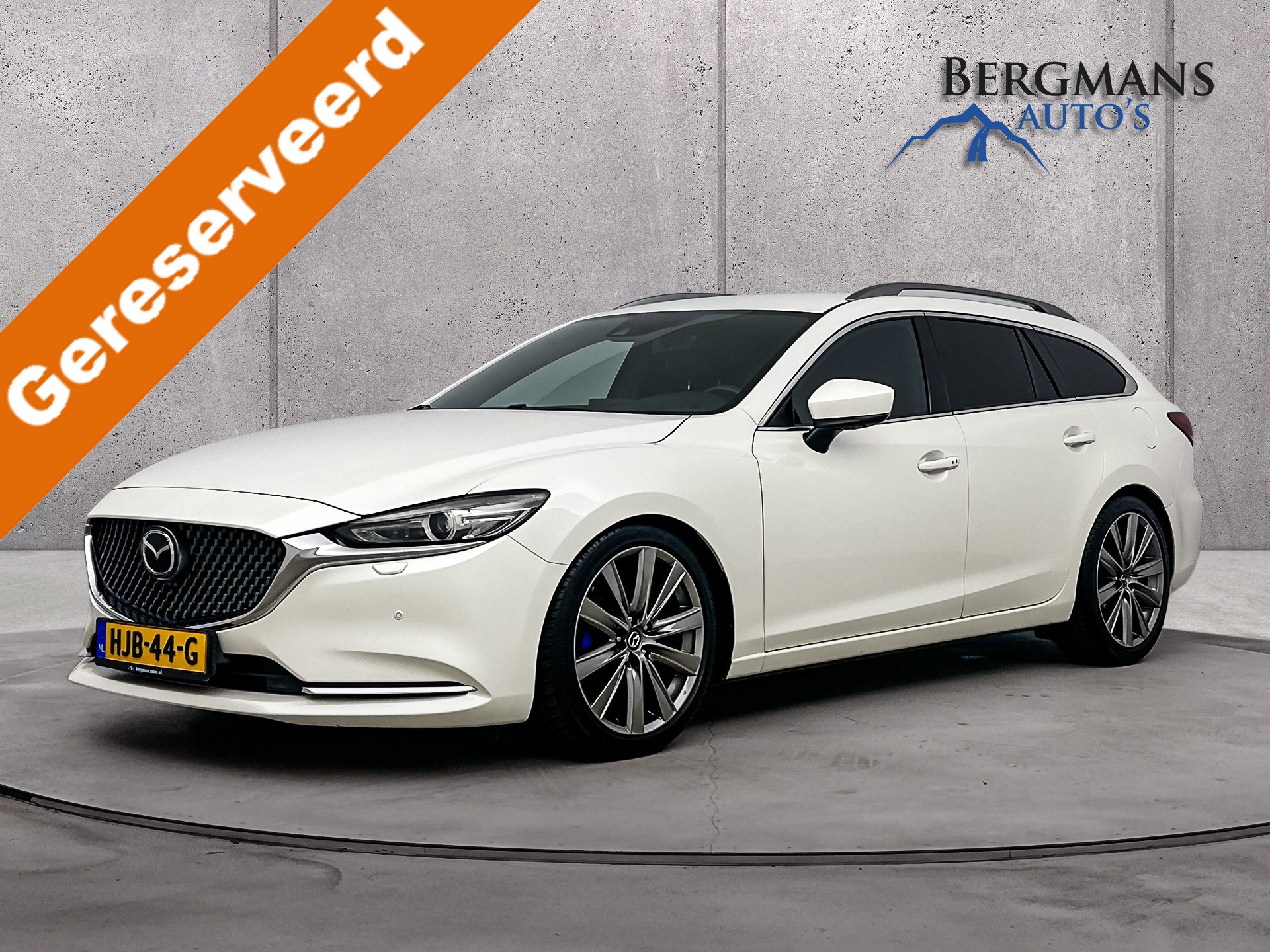 Mazda Mazda6 2.5 SkyActiv-G 194 Signature 2019 - voorkant