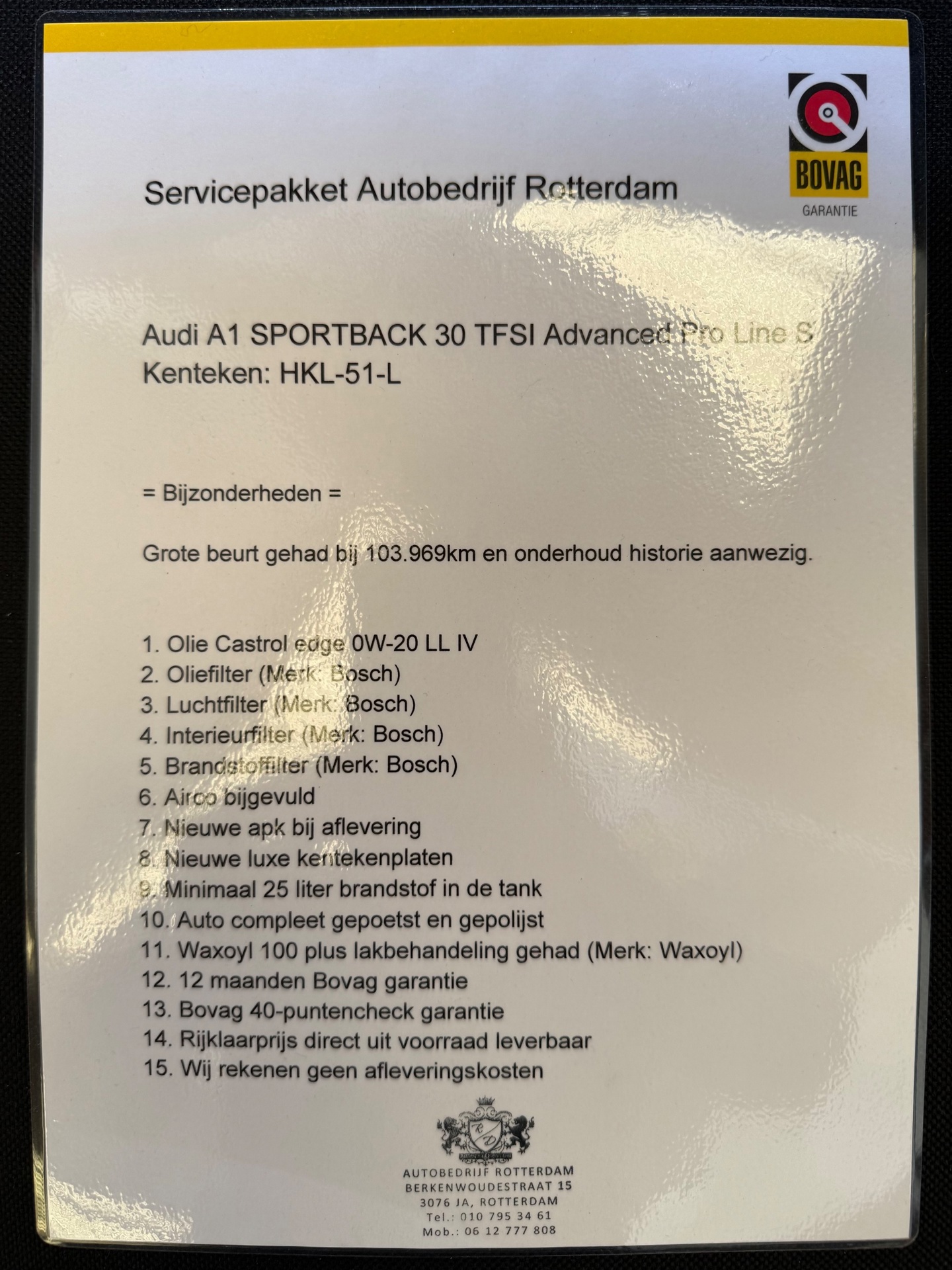 Foto van Audi A1 Sportback