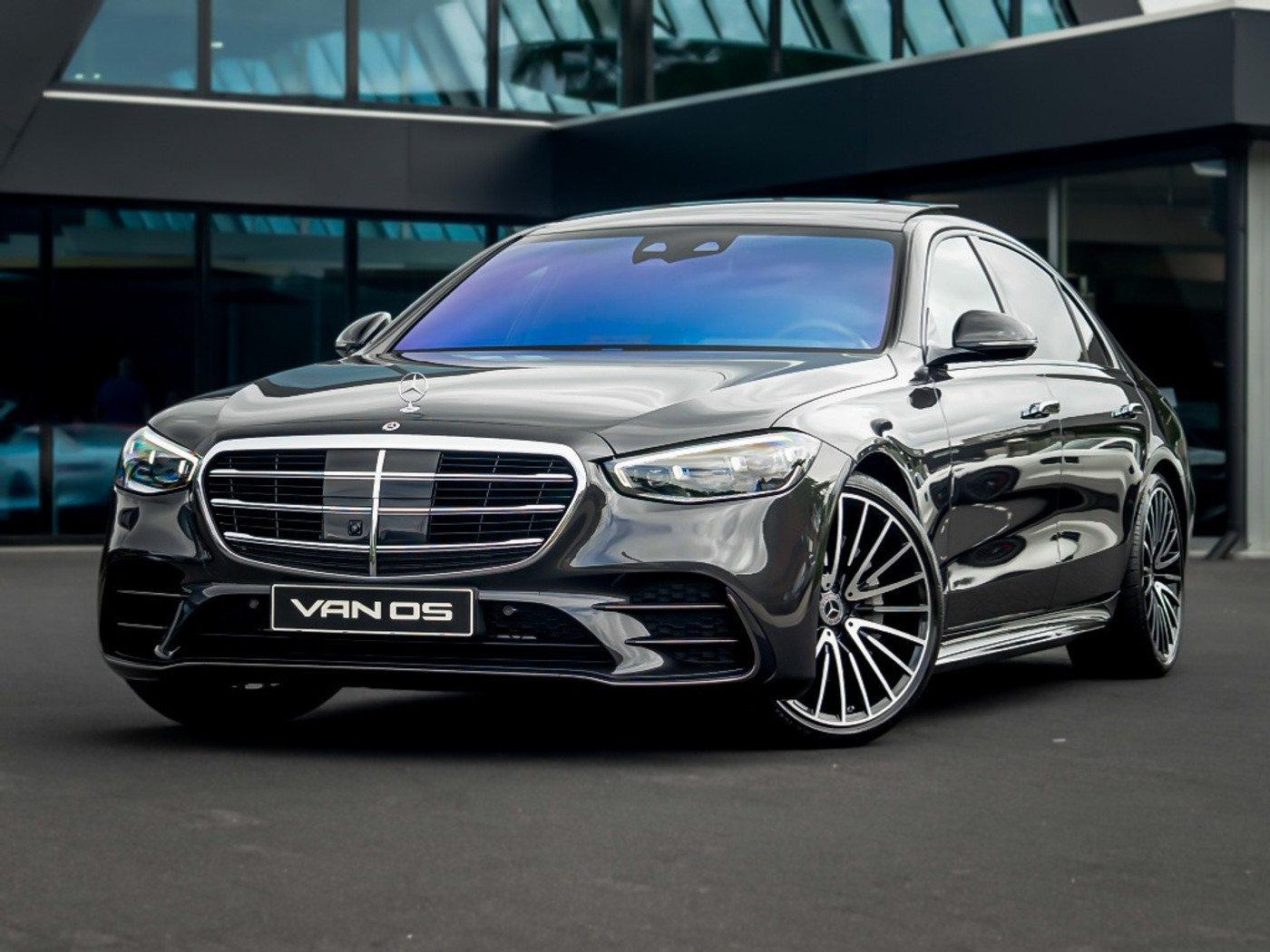 Mercedes-Benz S 580 4Matic S 580 V8 4MATIC Lang AMG Line | NP € 253406 | BTW Auto 2024 - voorkant