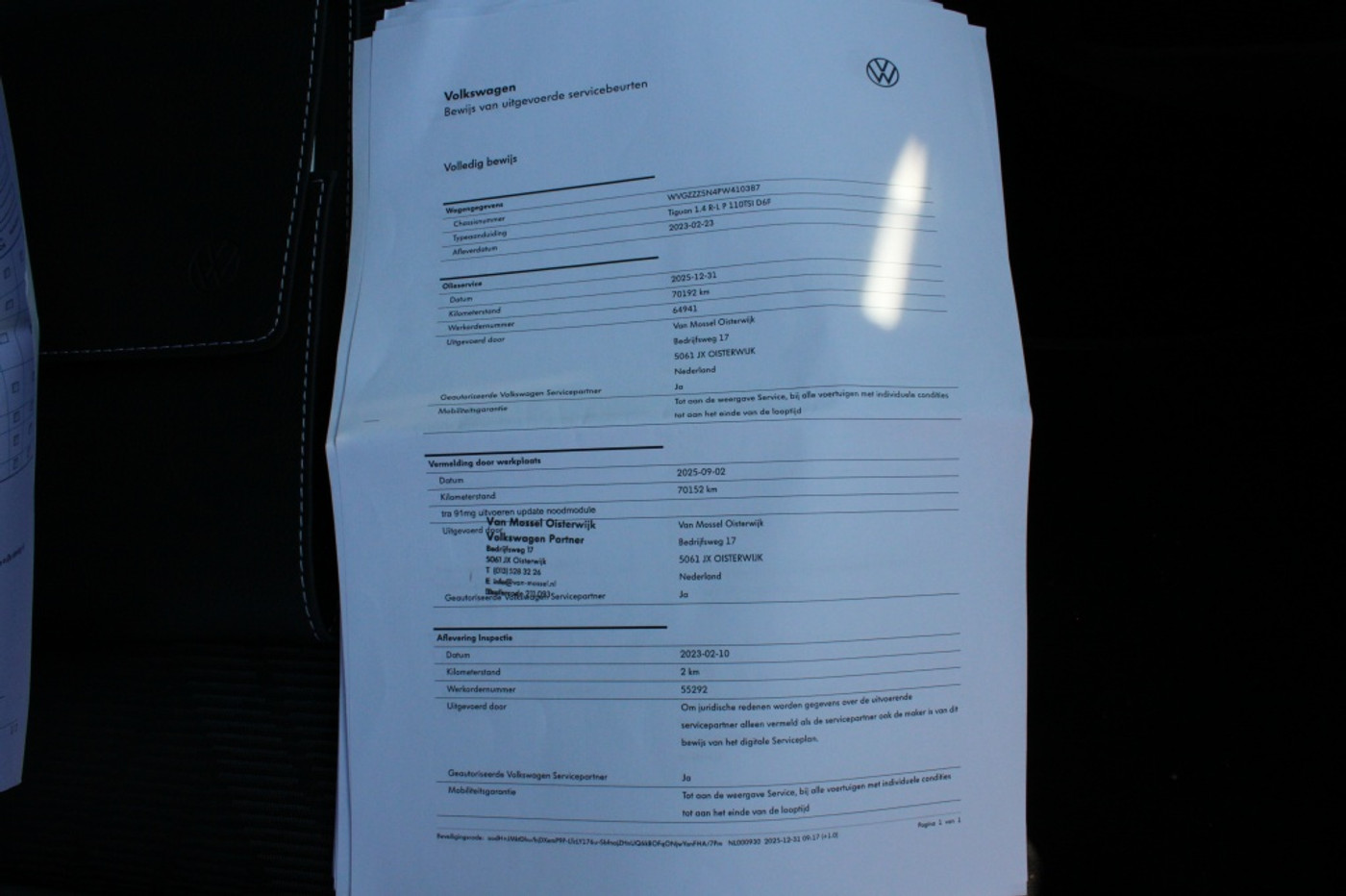 Foto van Volkswagen Tiguan