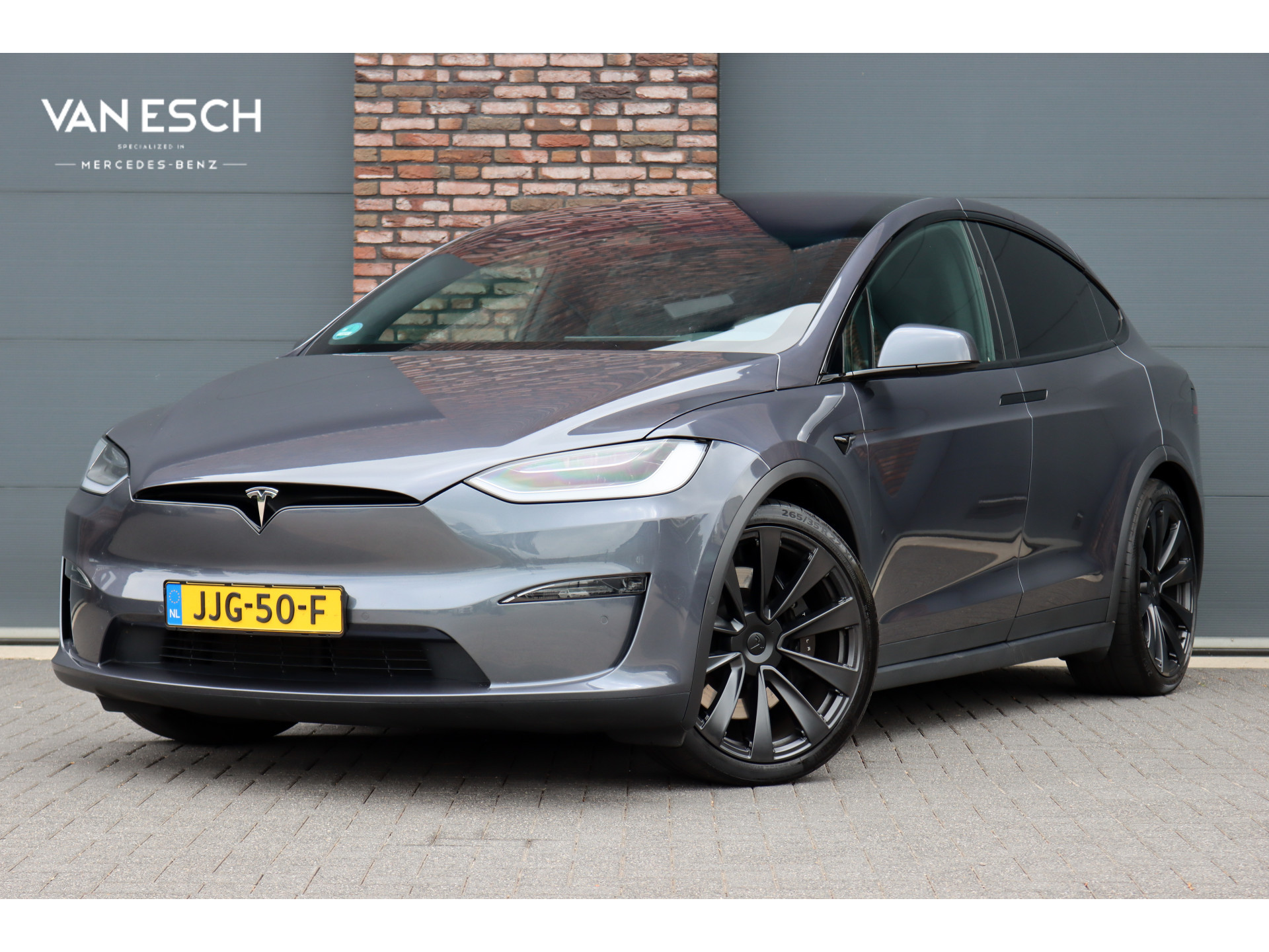 Tesla Model X Plaid AWD 6p. 100kWh | Autopilot | Stoelverkoeling | Incl. BTW 2024 - voorkant