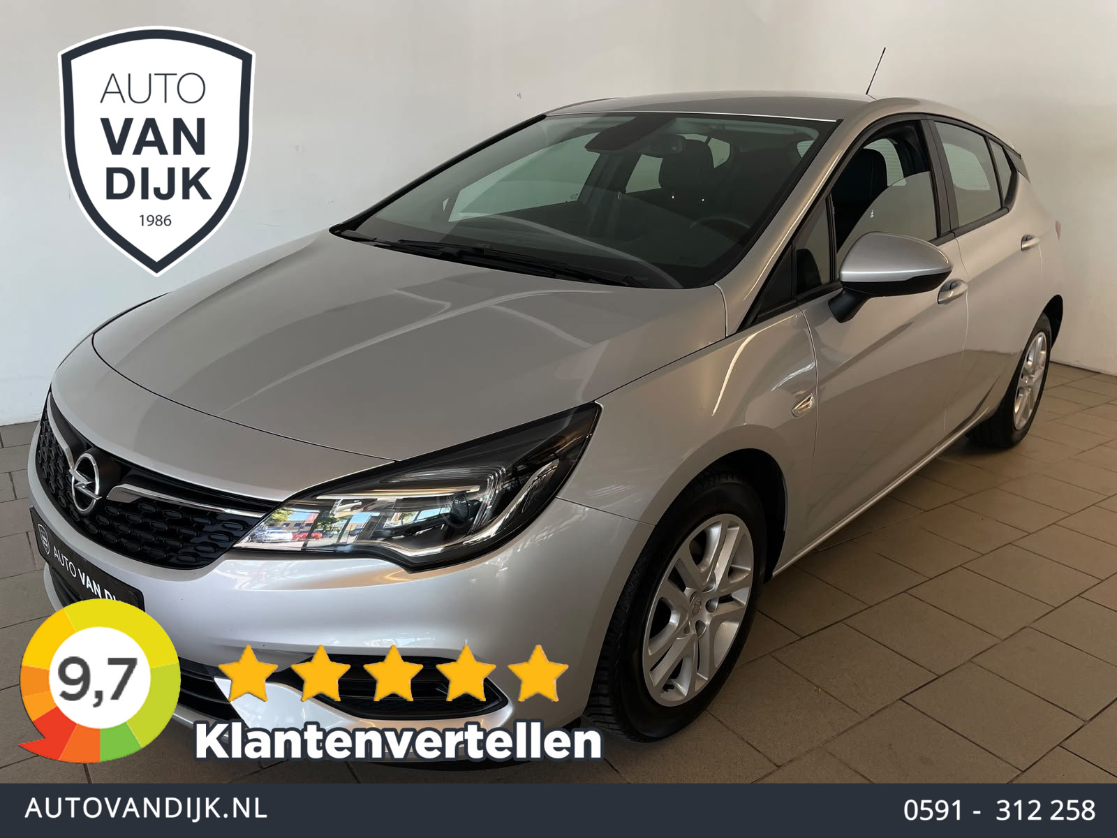 Opel Astra 1.2 Business Edition 2020 - voorkant
