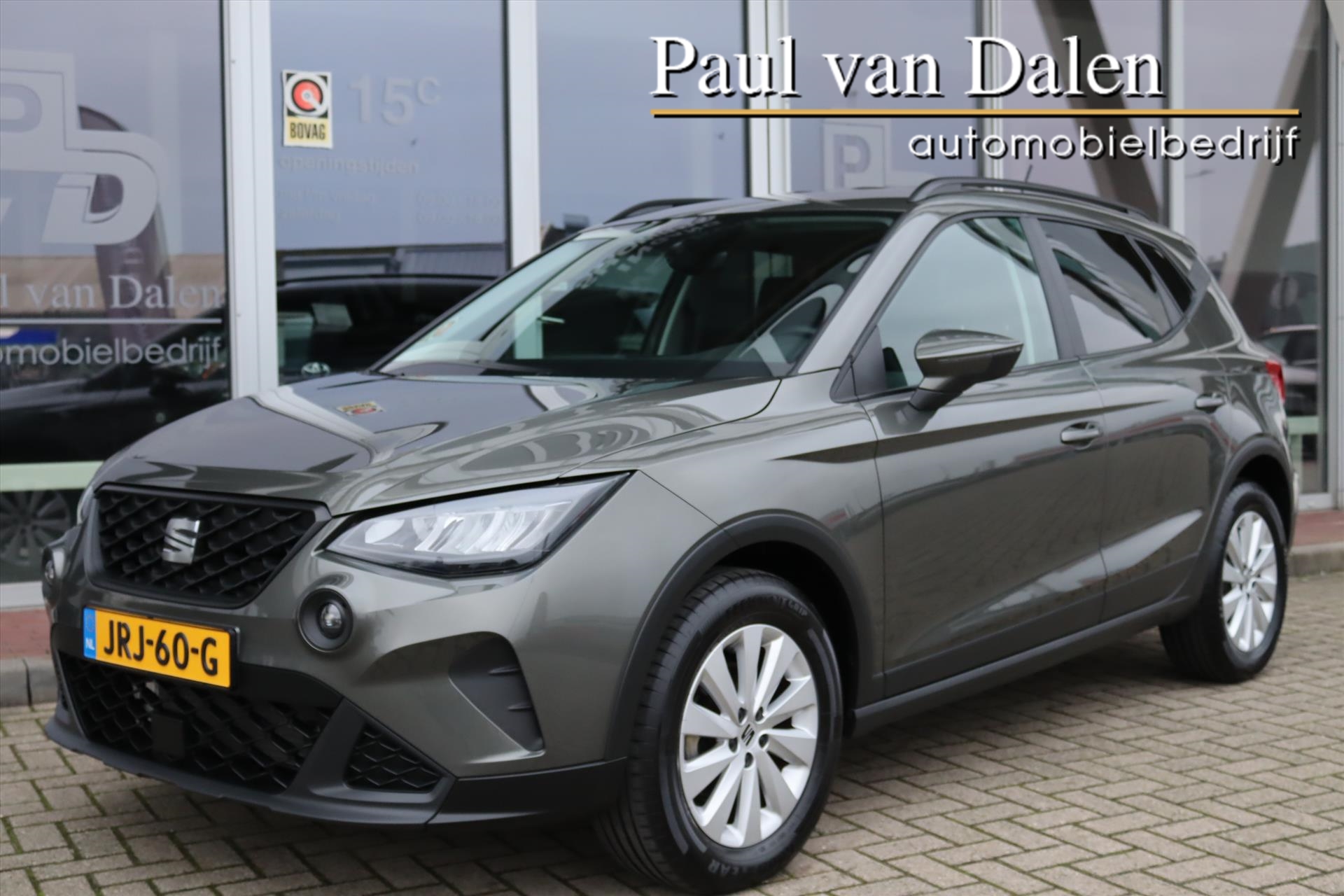 Seat Arona 1.0TSI 110PK AUTOMAAT STYLE BUSINESS | Airco | Navi Carplay | Pdc | Cruise | Led | Lane Assist | 2024 - voorkant