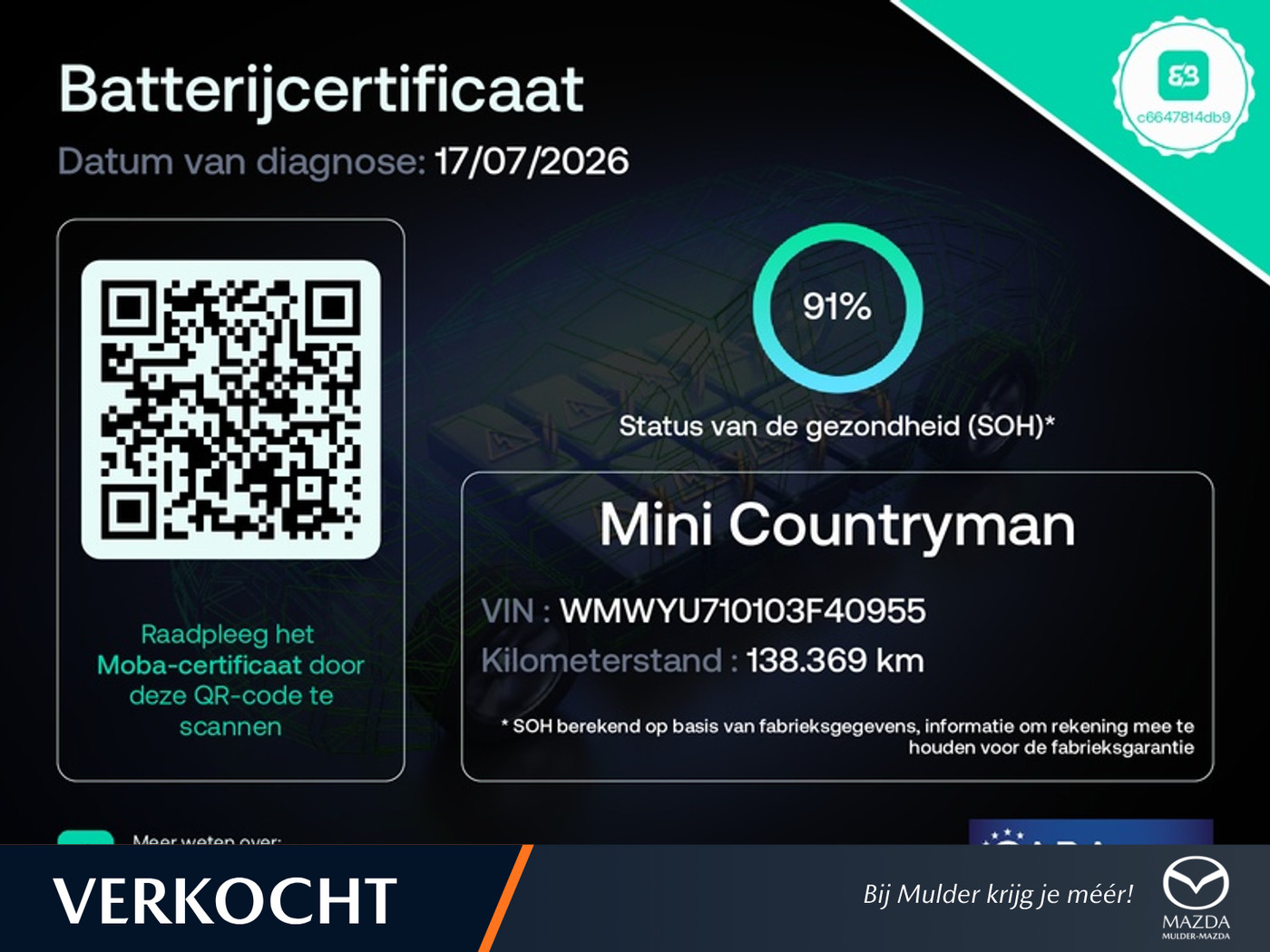 Foto van Mini Countryman Cooper Se All4