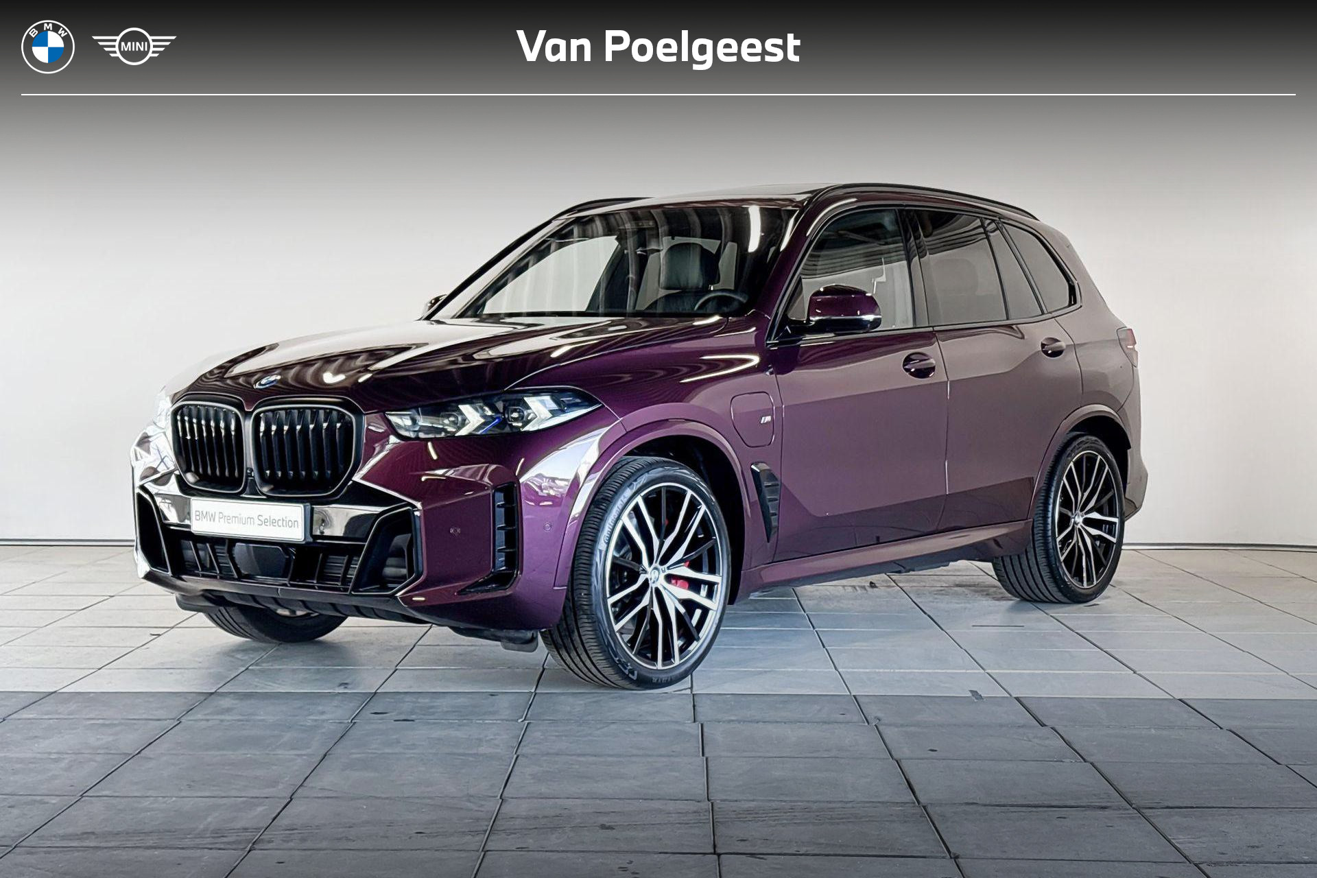 BMW X5 xDrive50e 2025 - voorkant