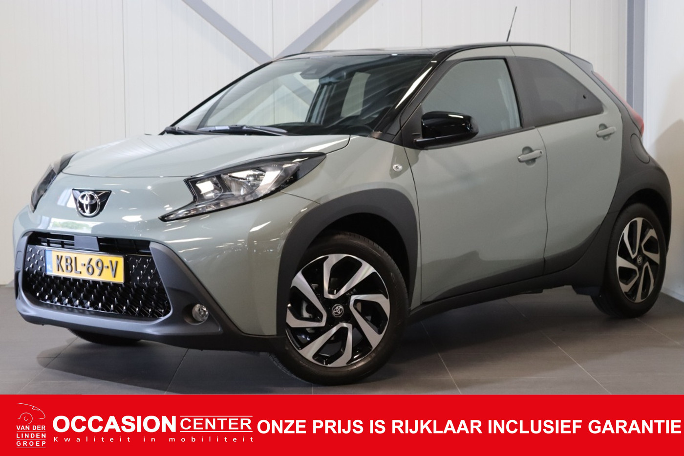 Toyota Toyota Aygo X 1.0 VVT-i S-CVT Pulse |Design Pack|TwoTone|Cam|Rijklaarprijs| 2025 - voorkant