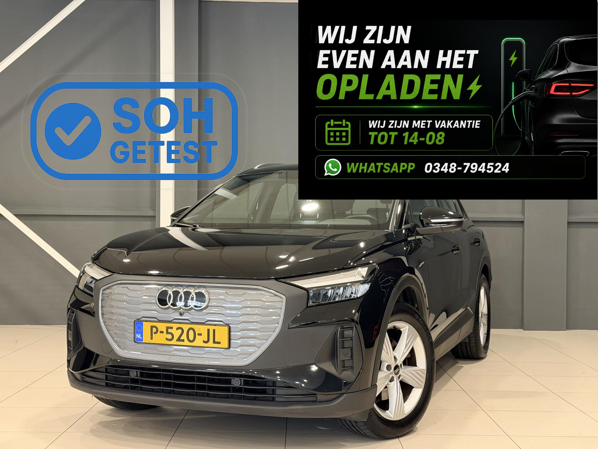 Audi Q4 E-tron 35 Launch edition 55 kWh 2022 - voorkant