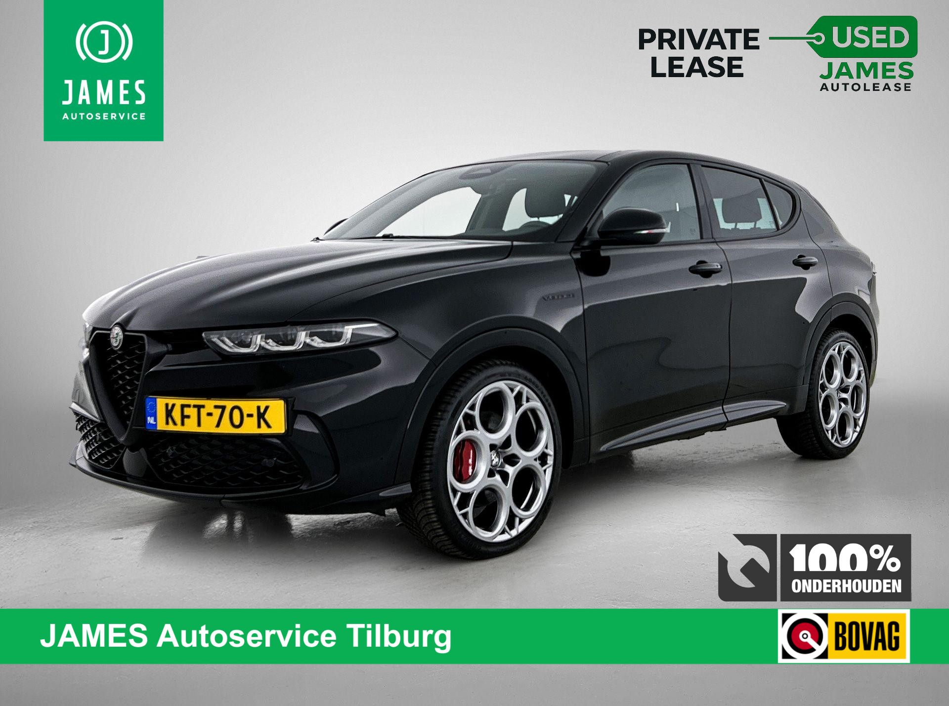 Alfa Romeo Tonale 1.5T 160PK Hybrid Veloce 2024 - voorkant