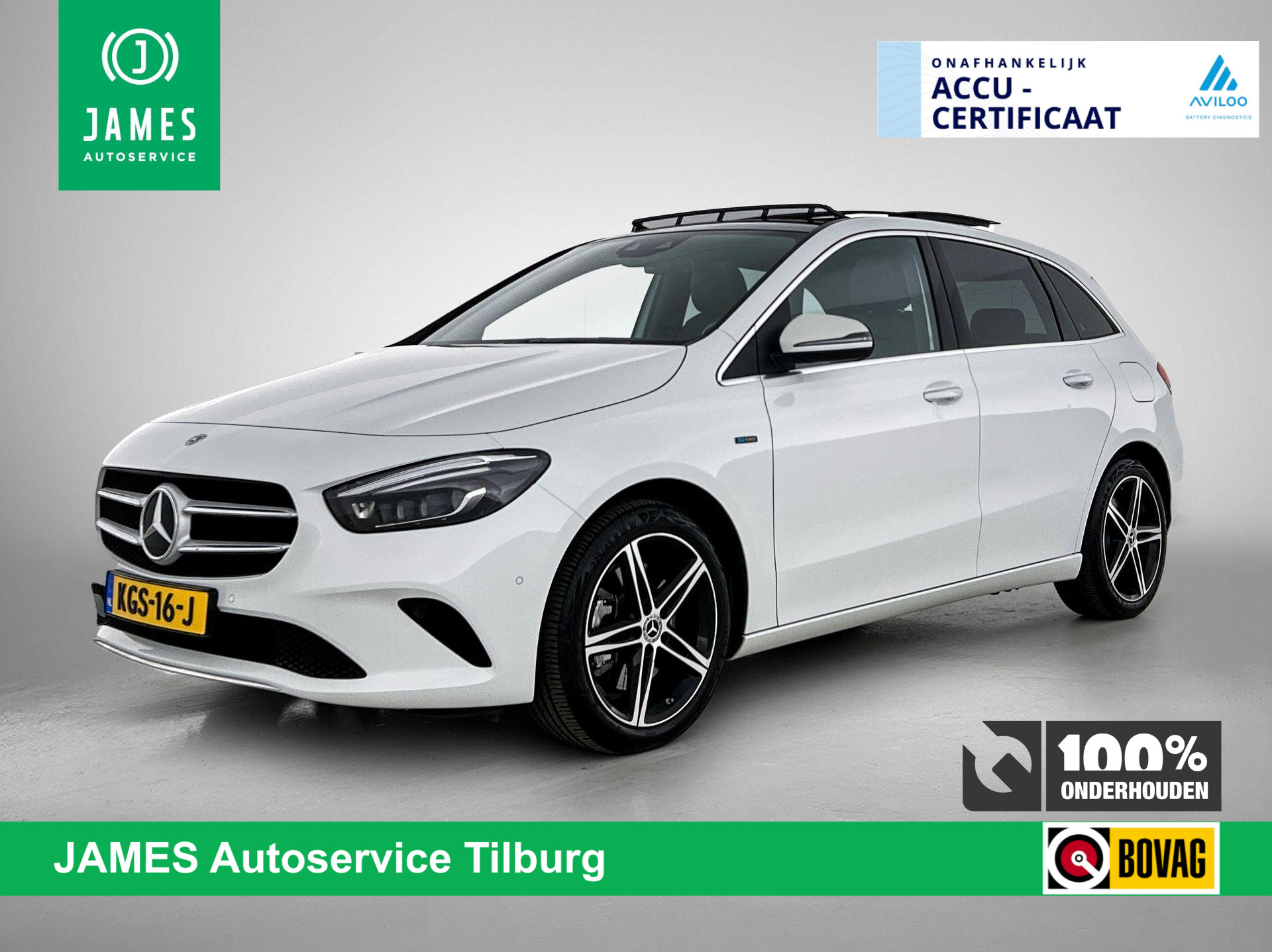 Mercedes-Benz B-klasse 250 e Premium 2021 - voorkant
