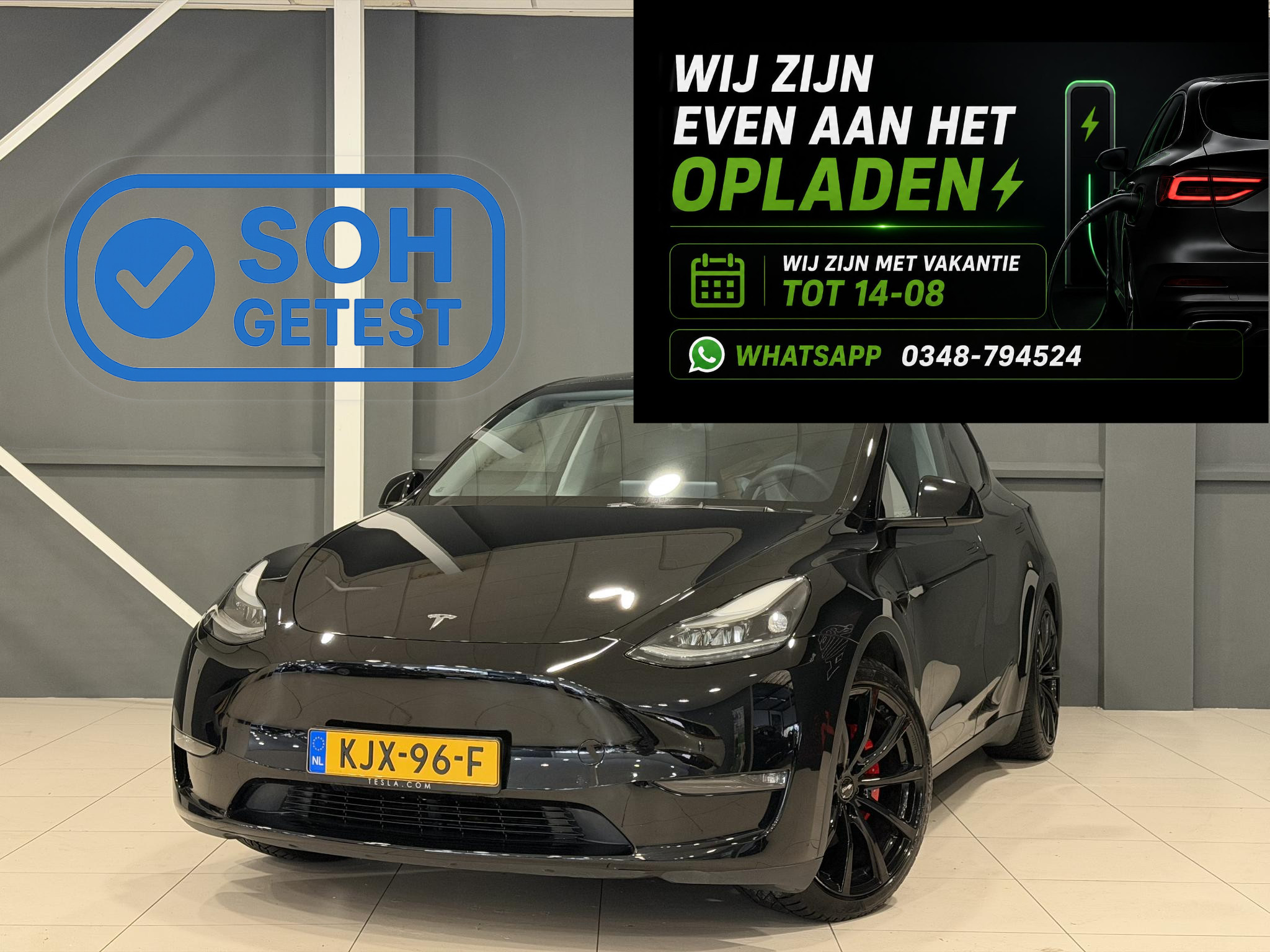 Tesla Model Y Performance AWD 75 kWh 2023 - voorkant