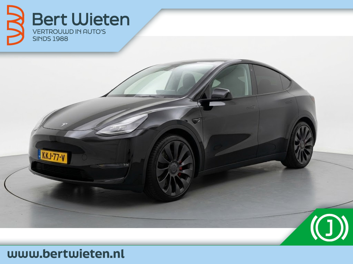 Tesla Model Y Performance AWD 75 kWh 2022 - voorkant