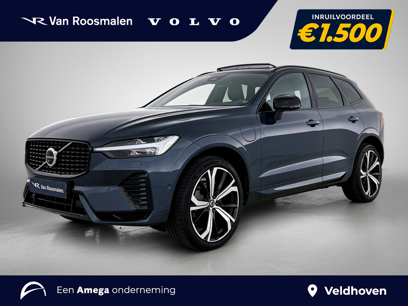 Volvo Xc60 T8 Plus Dark | 360* | Pano | 21 inch | Sport interieur | 2024 - voorkant