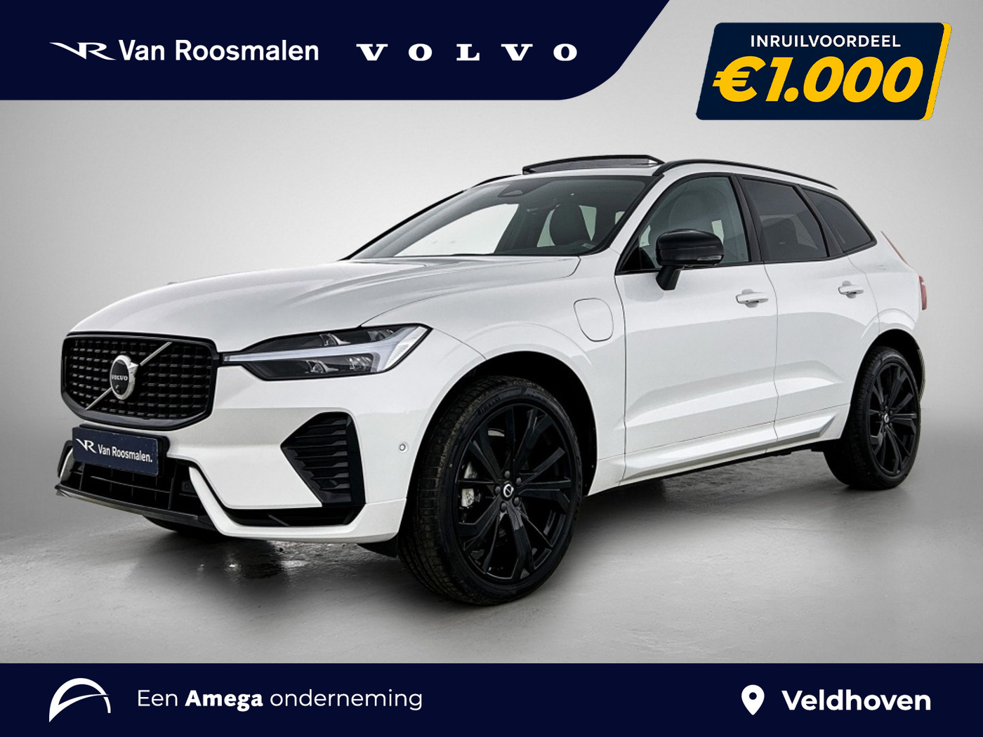 Volvo Xc60 T6 Plus Dark | 21 inch | Pano | Trekhaak | Long Range | Sport in 2024 - voorkant