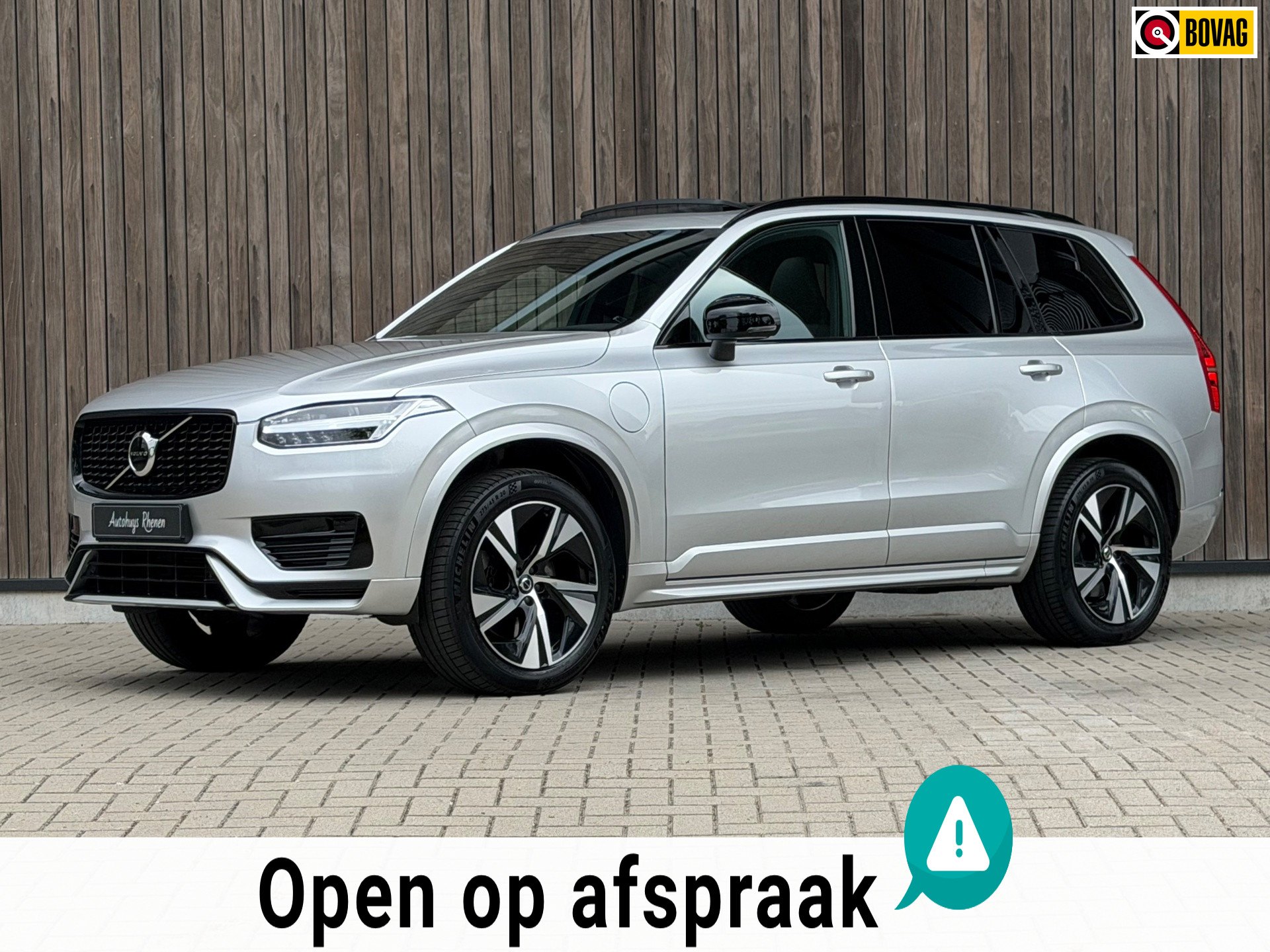 Volvo Xc90 2.0 T8 Recharge AWD R-Design / Pano / Trekhaak 2021 - voorkant