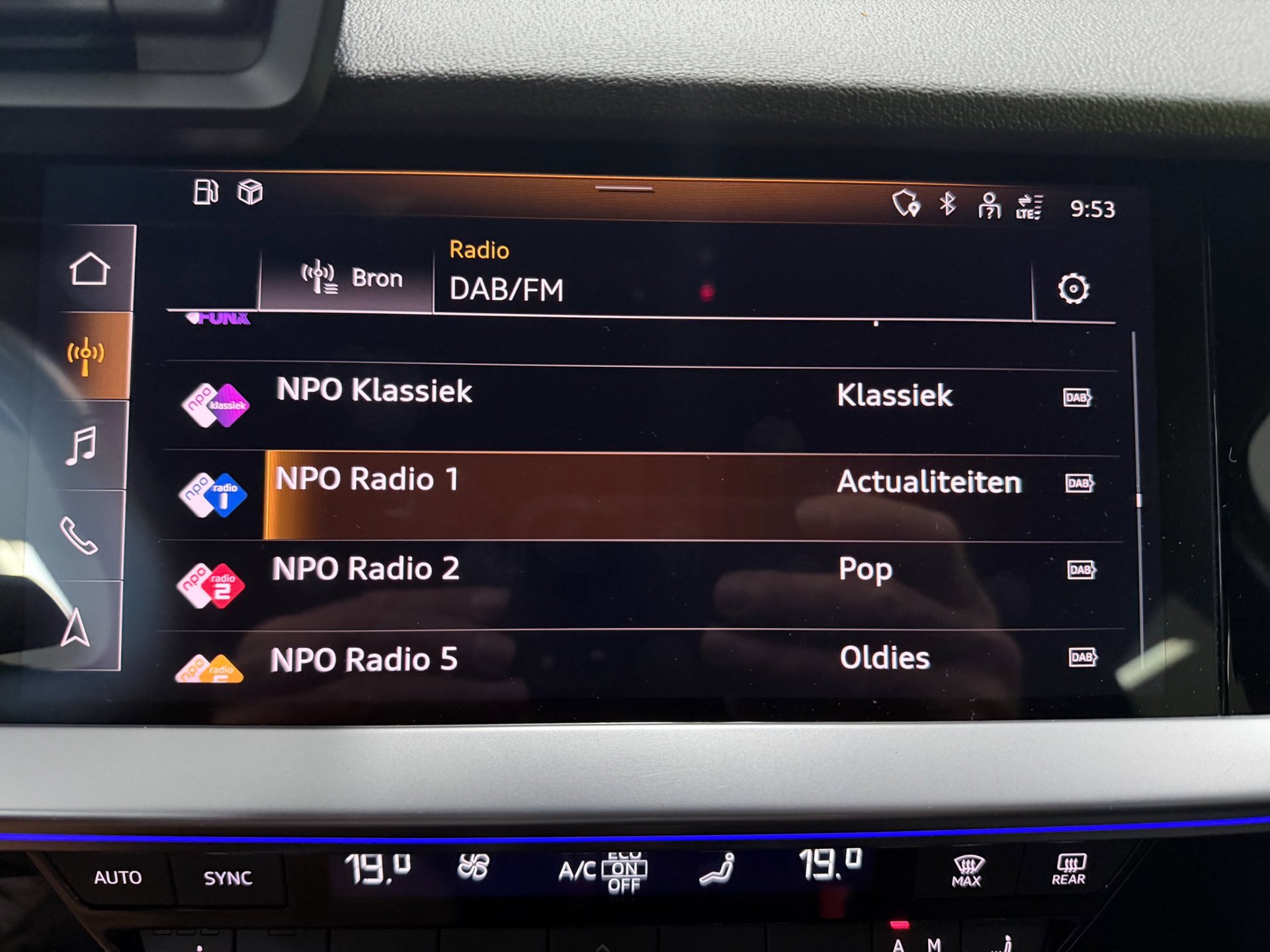 Foto van Audi A3 Sportback
