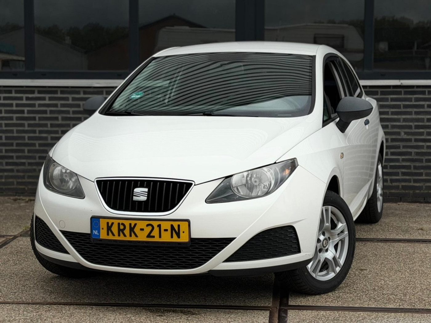 Seat Ibiza SC 1.2 Club Armin |Airco |Nieuwe APK |Stuurbkr 2011 - voorkant
