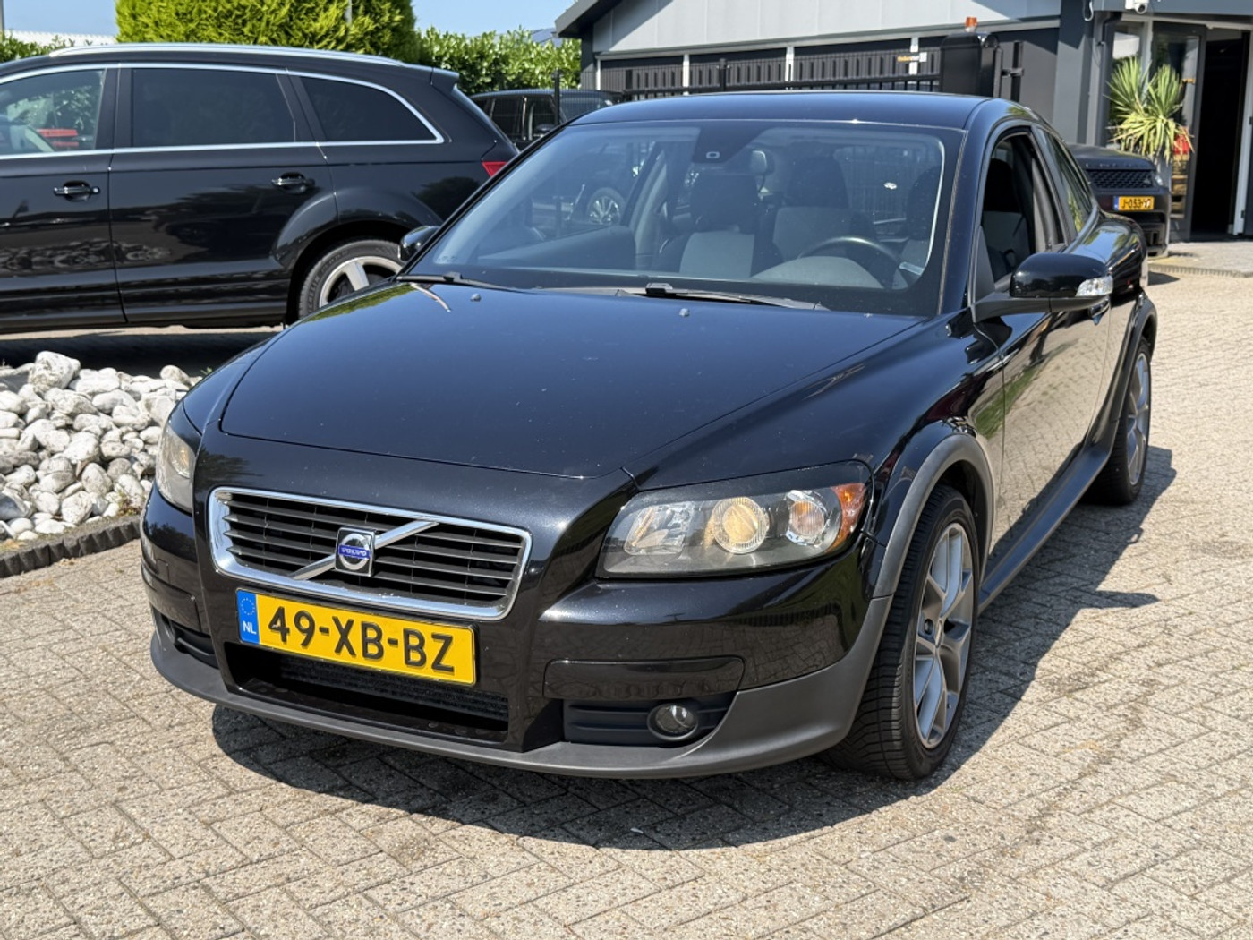Volvo C30 2.5 T5 221PK Momentum 3-Deurs Zwart 2007 Sportvelgen 2007 - voorkant