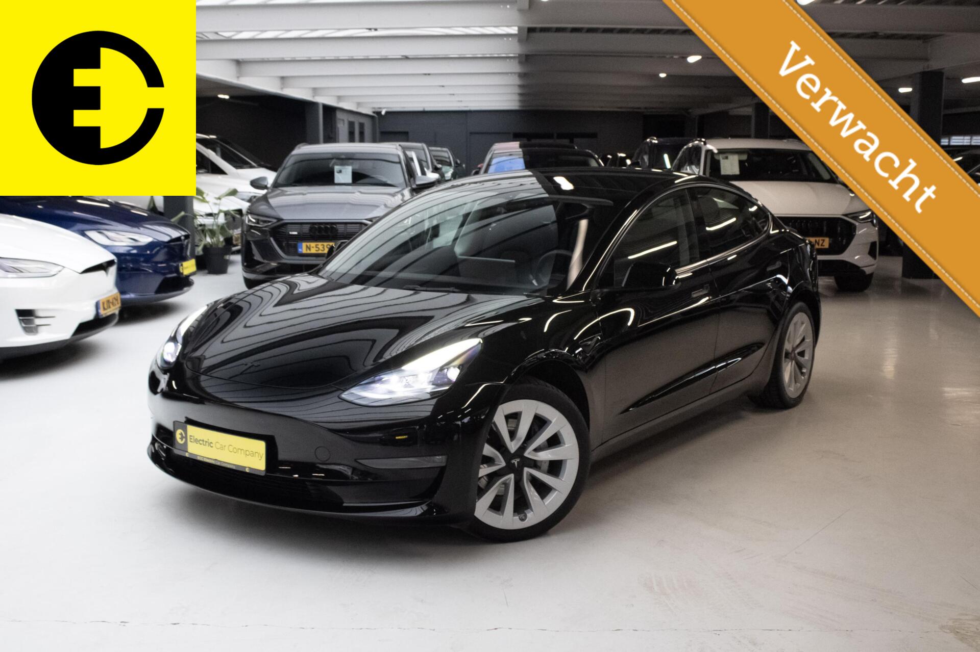 Tesla Model 3 Long Range AWD 75 kWh | Stoelverwarming | Leder | Pano | Incl.BTW 2021 - voorkant