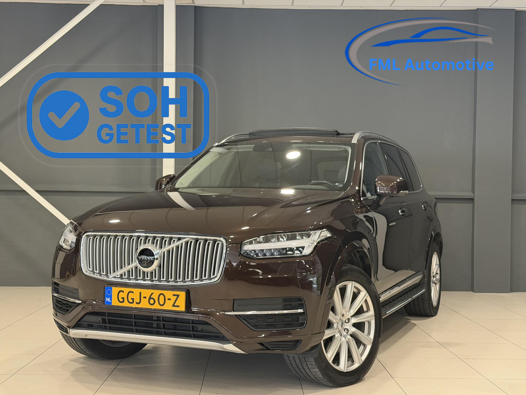 Volvo Xc90 2.0 T8 TE AWD Insc. 2018 - voorkant