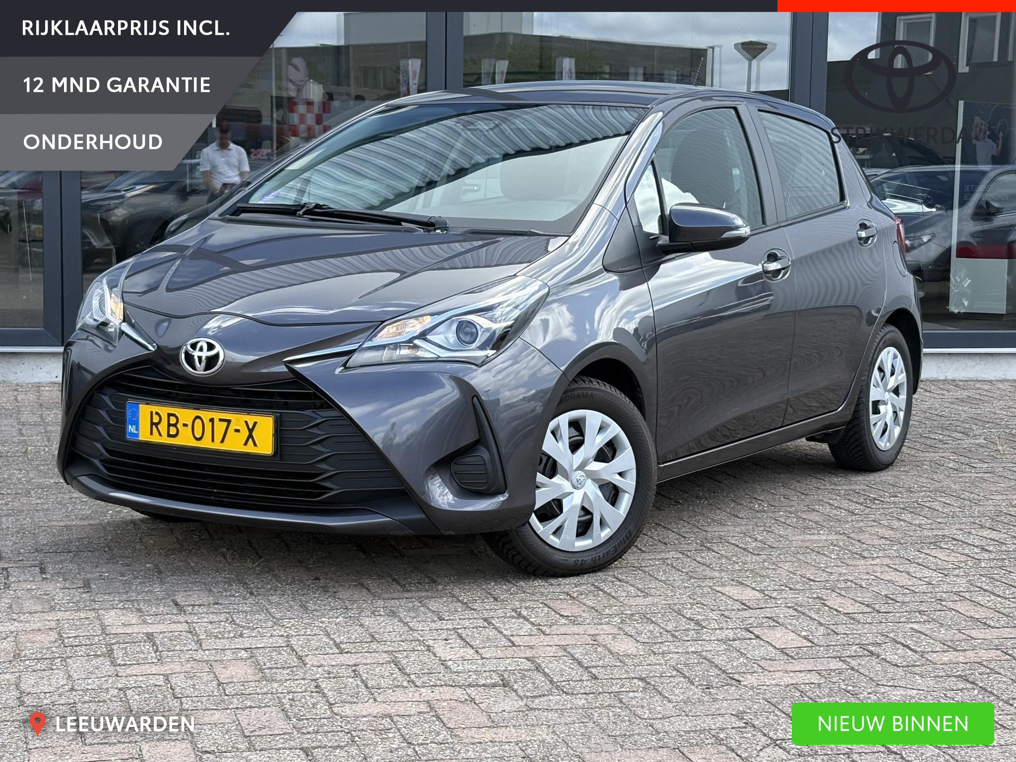 Toyota Yaris 1.5 VVT-i Aspiration 2017 - voorkant