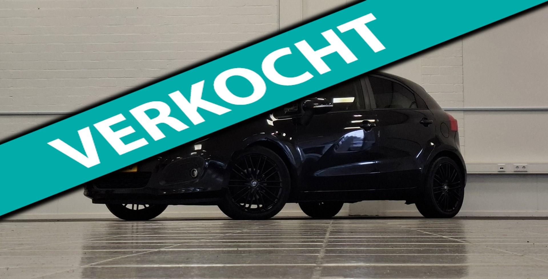 Kia Rio 1.2 CVVT Super Pack 2e Eigenaar Android auto Clima 17"LM velgen Mooi! 2013 - voorkant