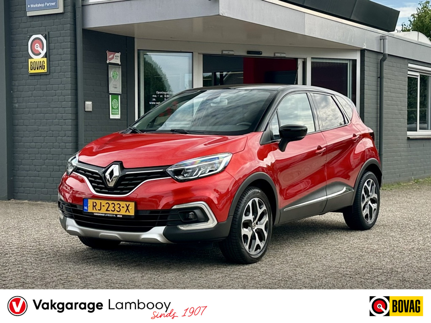 Renault Captur 1.2 TCe Intens Trekhaak Keyless Navi 2017 - voorkant