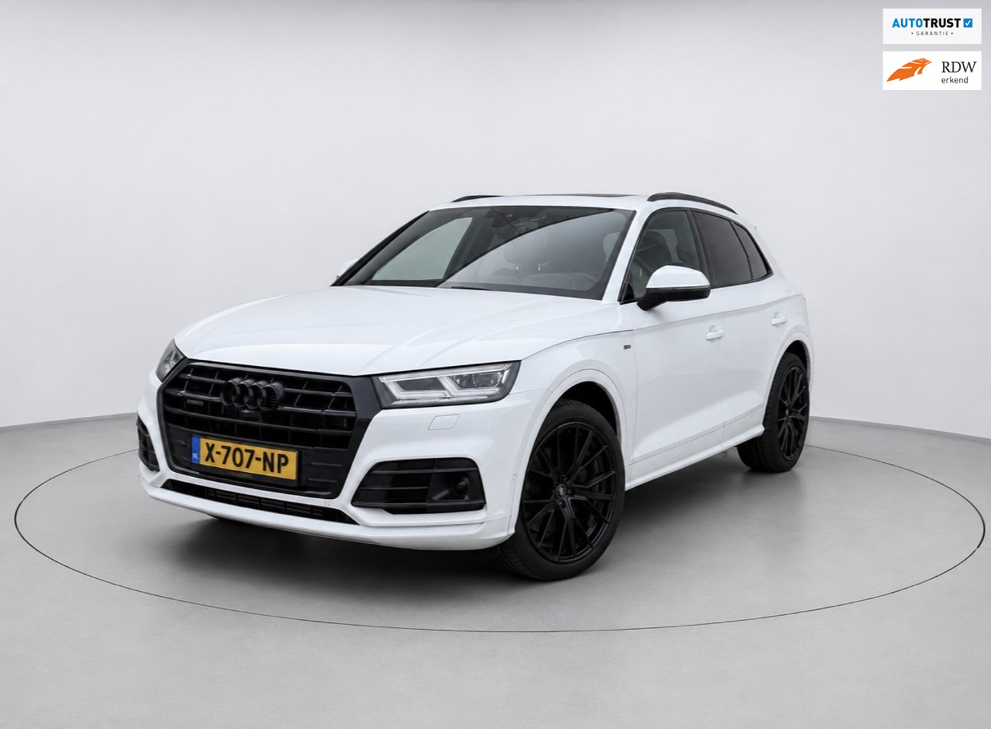 Audi Q5 50 TFSI E 50 TFSI-e Quattro S-edition | Panoramadak | Navigatie | Climate Control | Stoelverwarming | Elektrische Achterklep | 2021 - voorkant