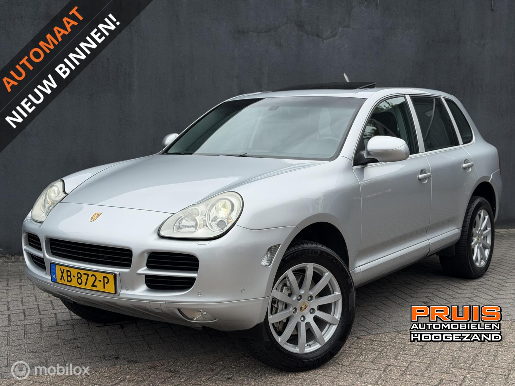 Porsche Cayenne S 4.5 S -LEDER-DAKJE- Apk (NIEUW) *INRUIL MOGELIJK* 2004 - voorkant