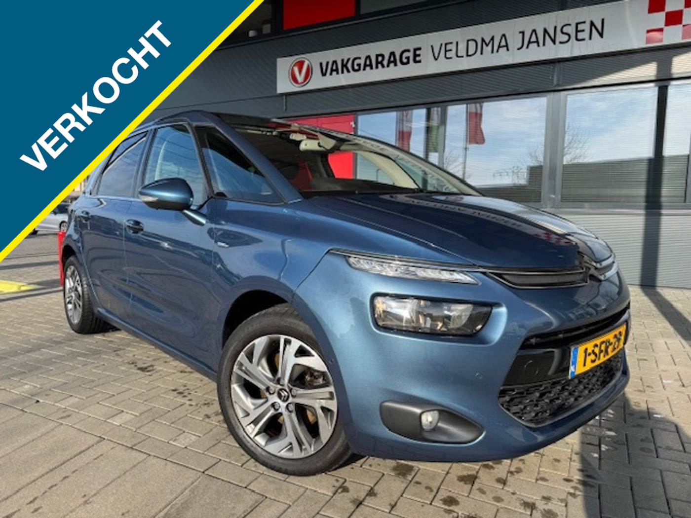 Citroen C4 Picasso 1.6 THP EXCLUSIVE 156 PK VOLLE UITVOERING! 2013 - voorkant