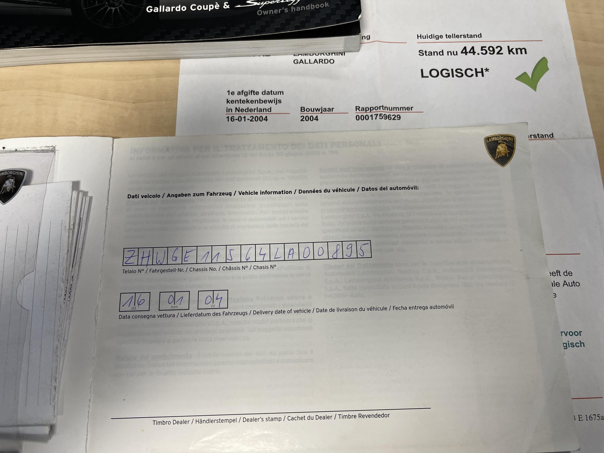 Foto van Lamborghini Gallardo