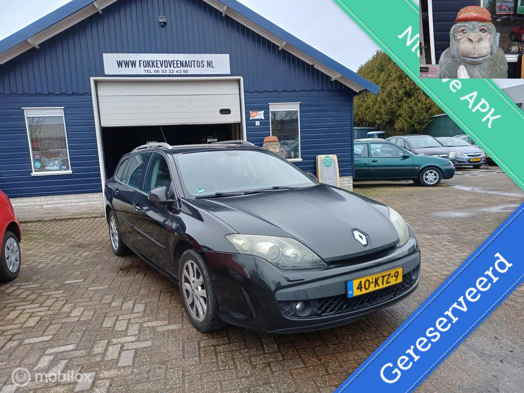 Renault Laguna 2.0 16V Dynamique 2010 - voorkant