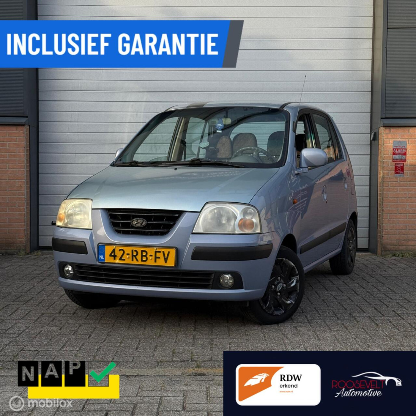 Hyundai Atos-prime 1.1i Dynamic AUTOMAAT /PARKEERSENSOR / GARANTIE 2005 - voorkant