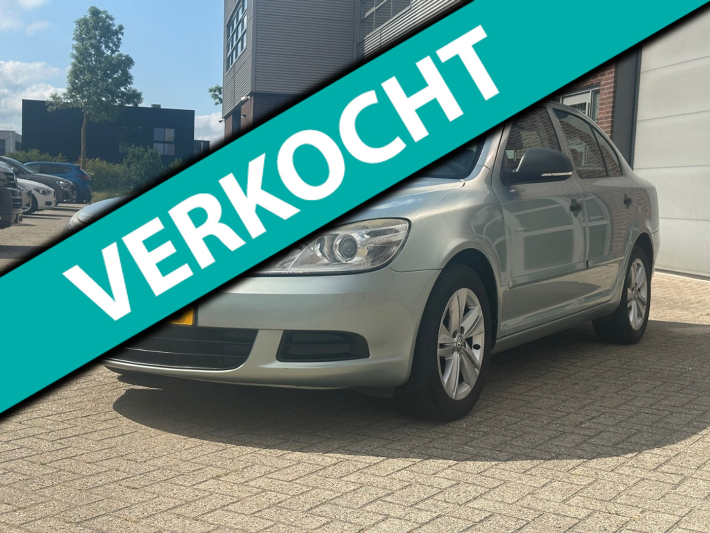 Skoda Octavia 1.6 Comfortline |Airco|75kWt 102p.k. 2009 - voorkant