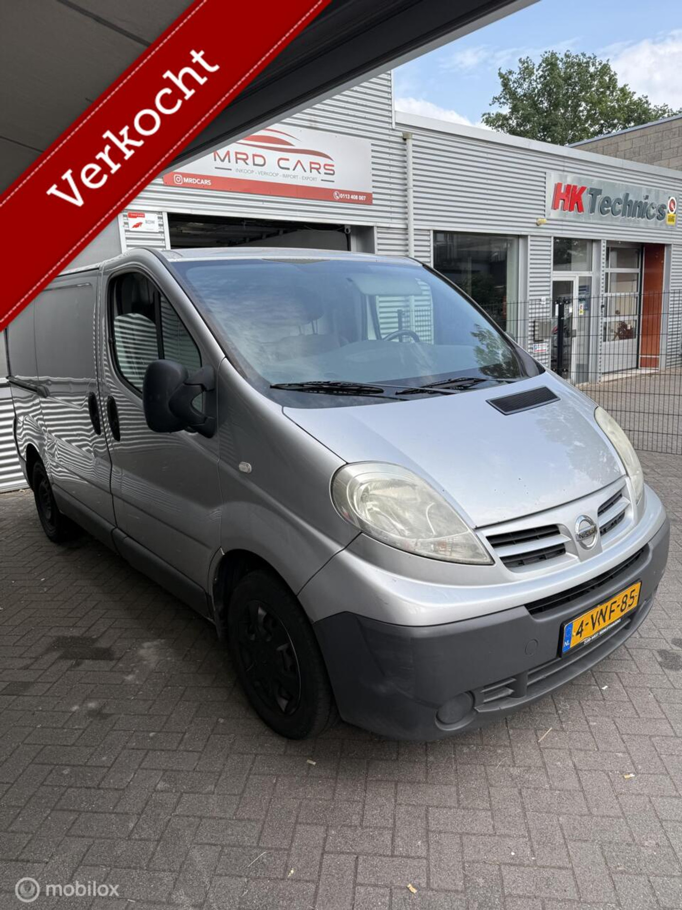 Nissan Nissan Primastar 2.0 dCi L1H1 Acenta 2011 - voorkant