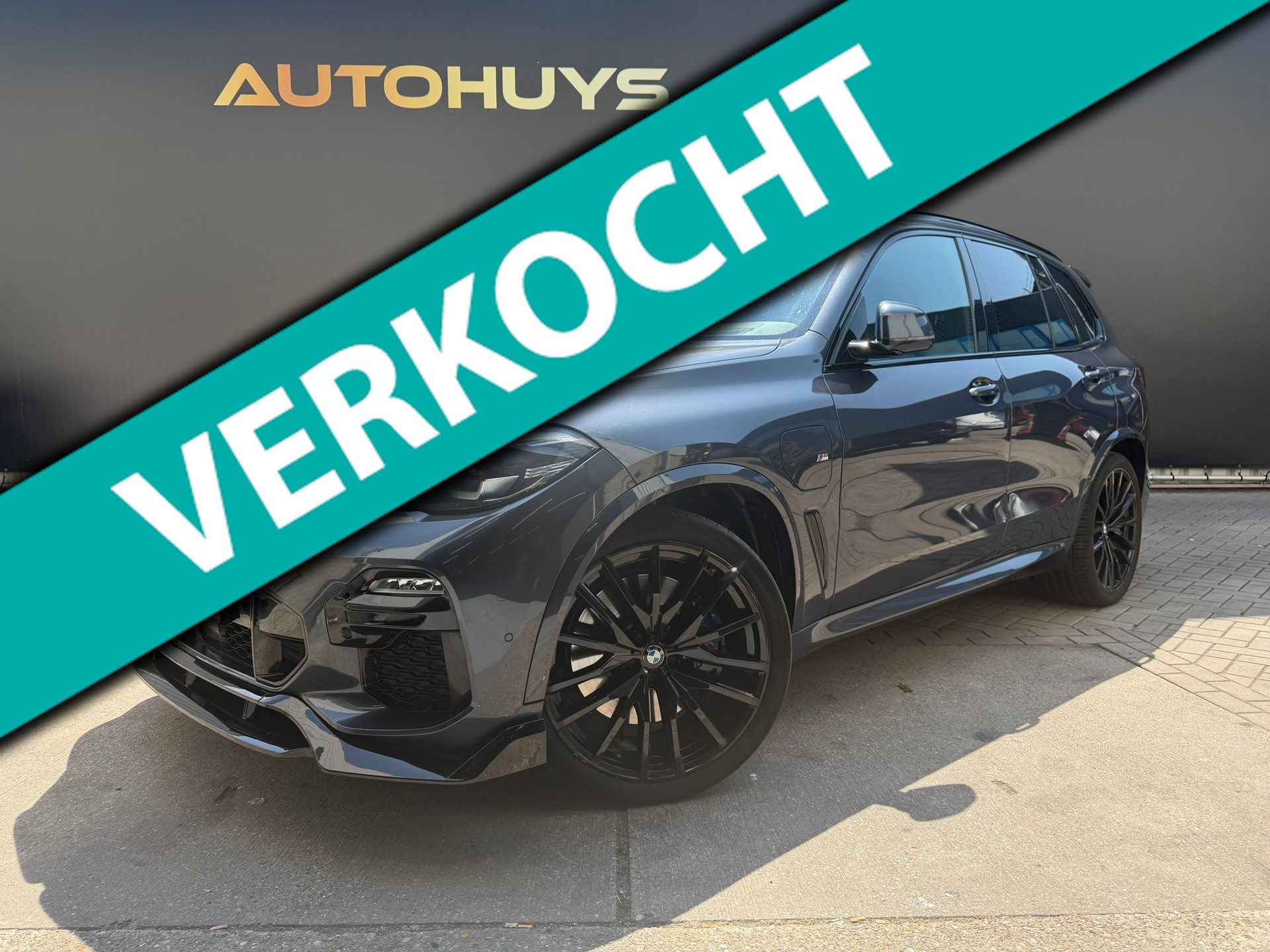 BMW X5 Xdrive45e XDrive45e High Executive - Pano Luchtvering HUD Leder Memory 360 ACC  Keyless Stoelverwarming 2020 - voorkant