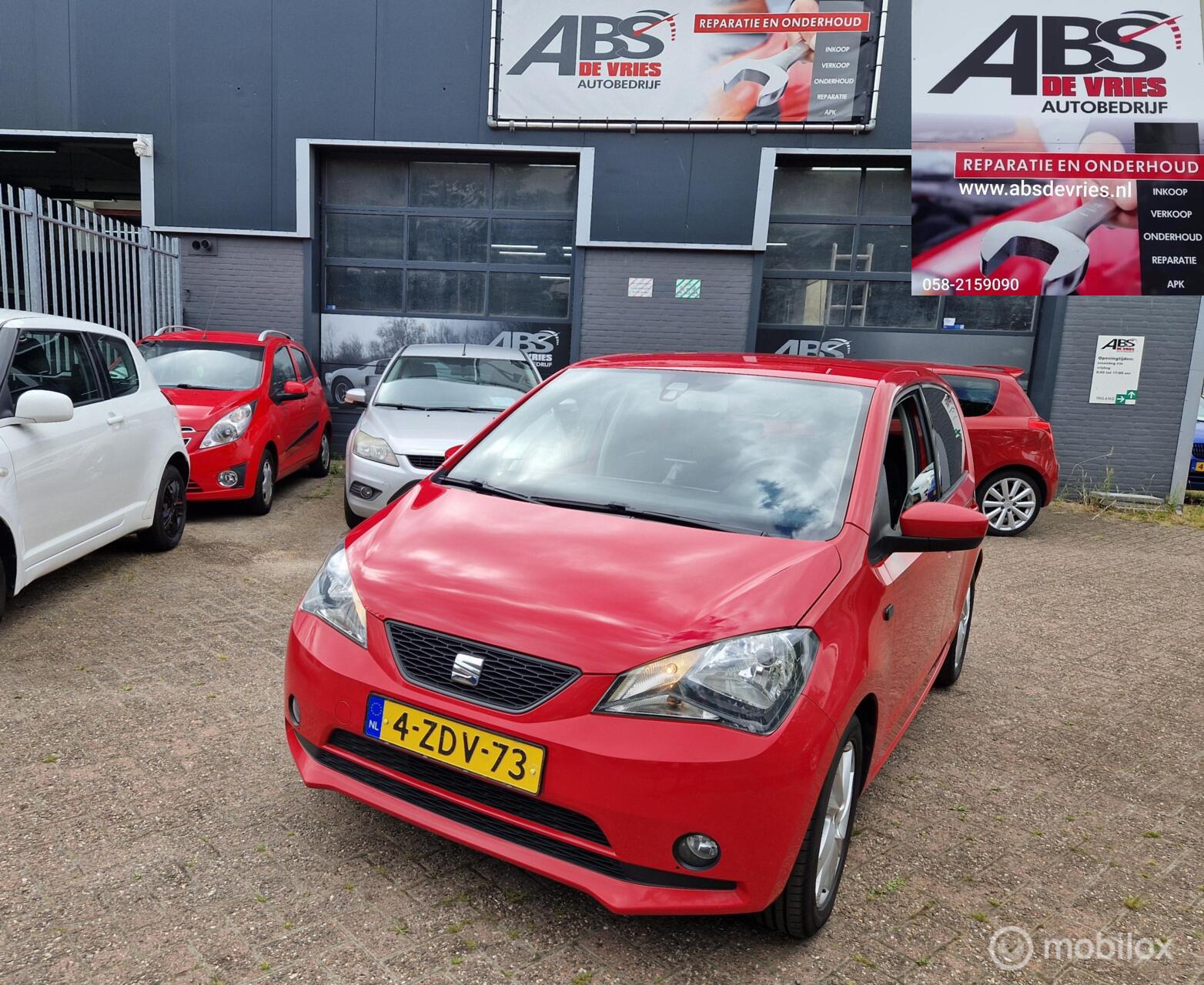 Seat Mii 1.0 Sport Dynamic AIRCO APK DEC 2026 2014 - voorkant