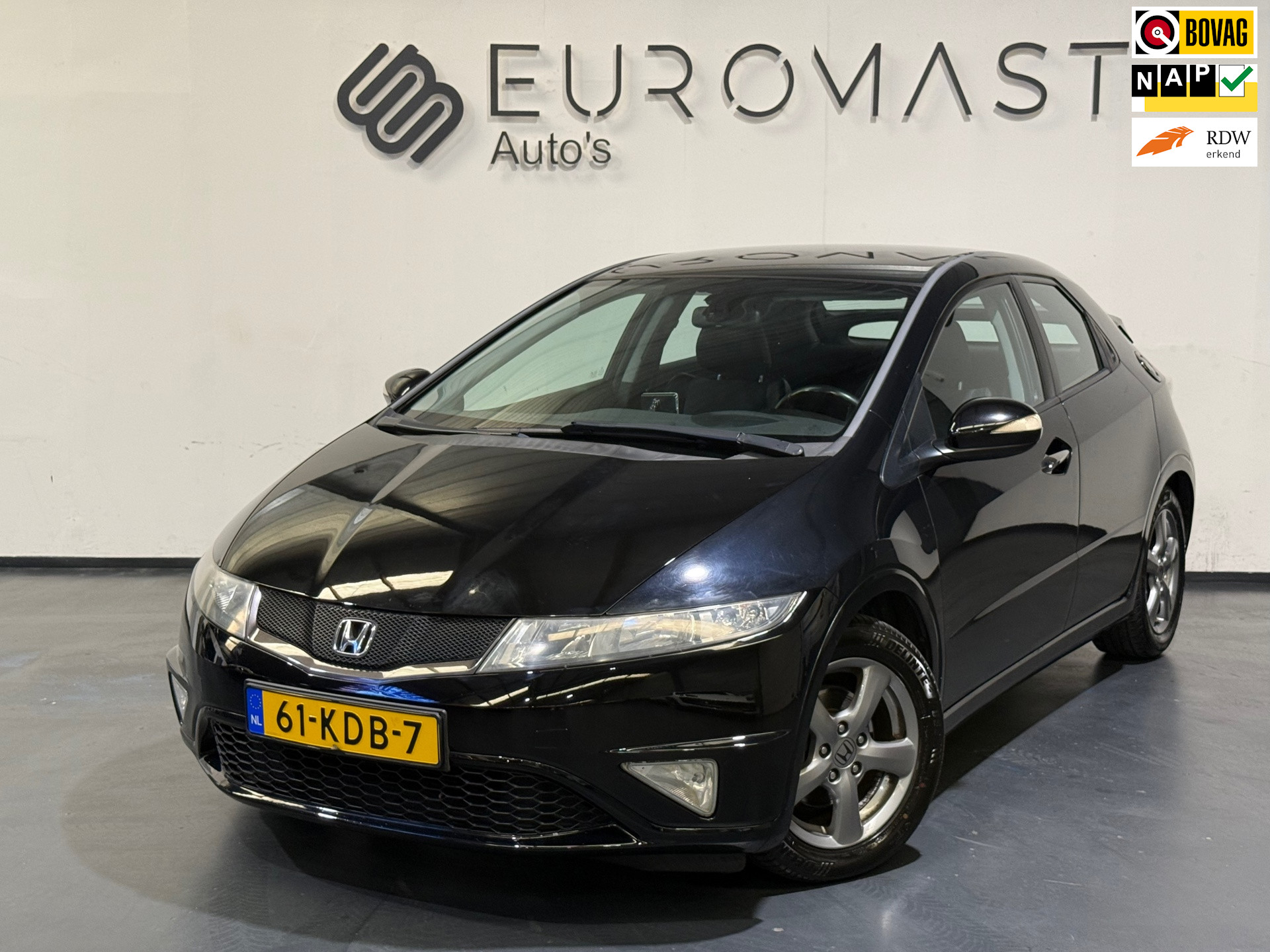 Honda Civic 5dr 1.4 Sport Navi Airco Cruise Pdc Nieuwe Apk 2009 - voorkant