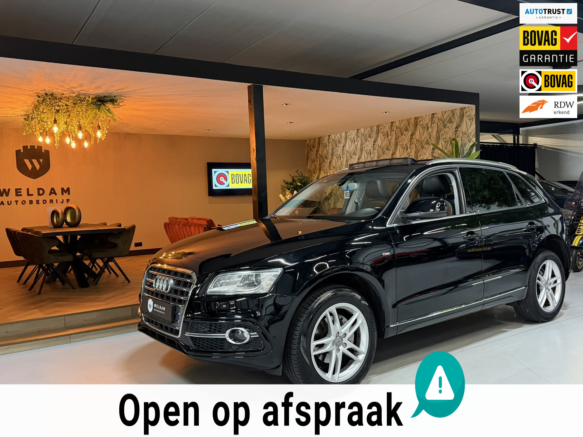 Audi Audi Q5 2.0 TFSI quattro Pro Line Plus|Pano|B&O|Keyless|Camera|Leder|Garantie|Rijklaar 2014 - voorkant