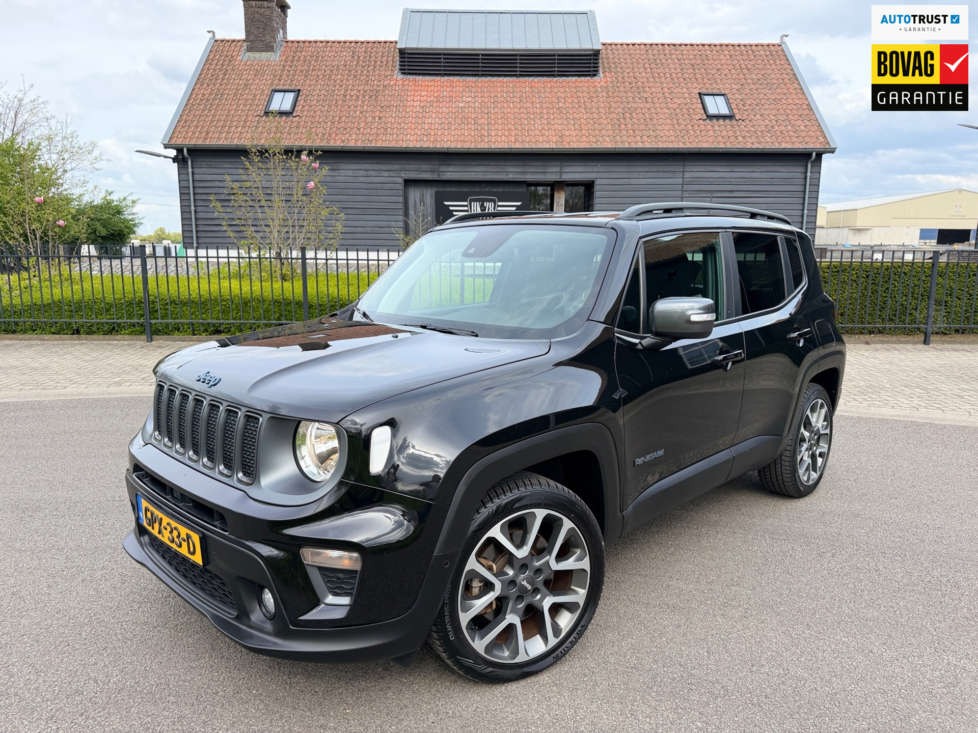 Jeep Renegade 4xe AWD 240 Plug-in Hybrid Electric S Automaat Airco/Ecc Navi Camera 2022 - voorkant