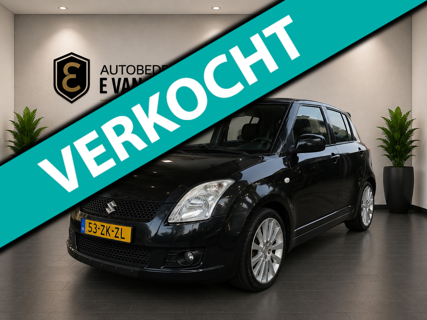 Suzuki Swift 1.3 GT Shogun Airco/Trekhaak 2008 - voorkant