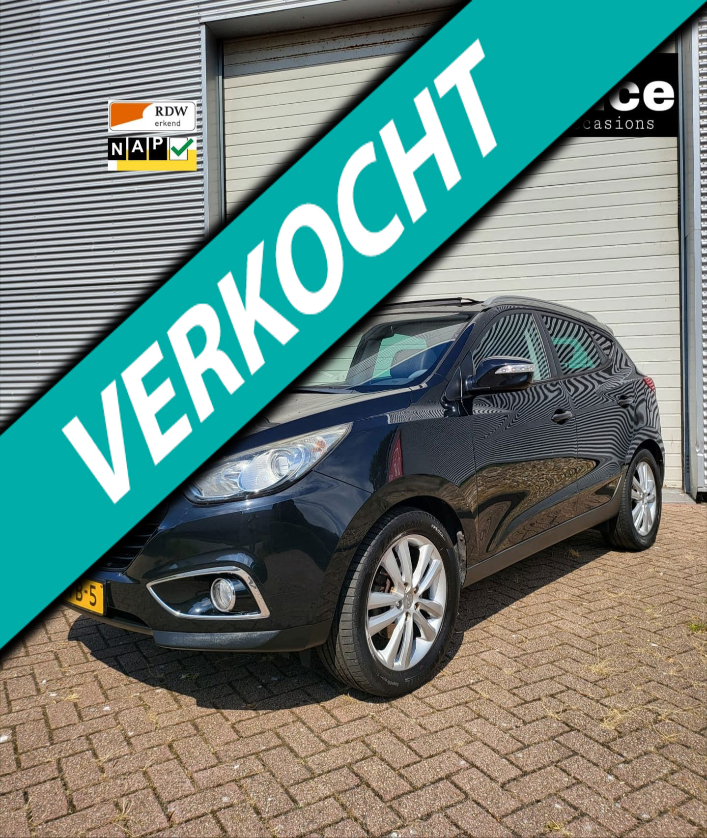 Hyundai Ix35 2.0i i-Catcher AUTOMAAT NAVI OPEN DAK! 2011 - voorkant