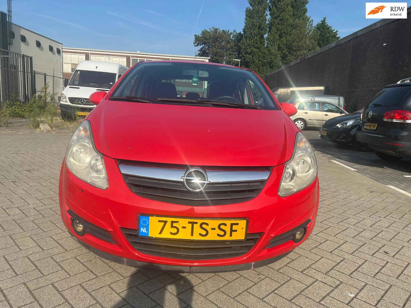 Opel Corsa 1.2-16V Enjoy 2007 - voorkant