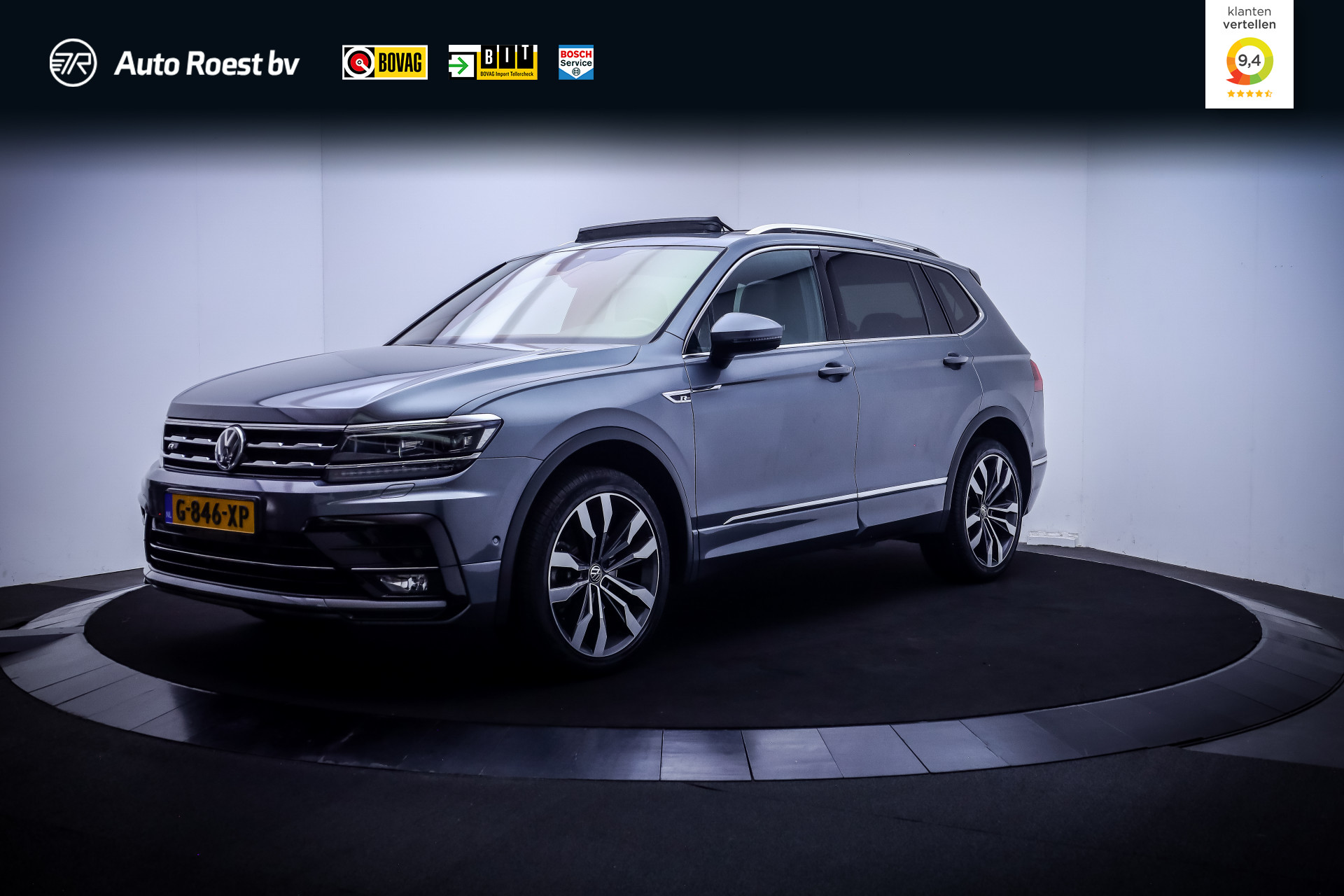 Volkswagen Tiguan 2.0 TSI 4Motion 7p R-LINE Highline 2020 - voorkant