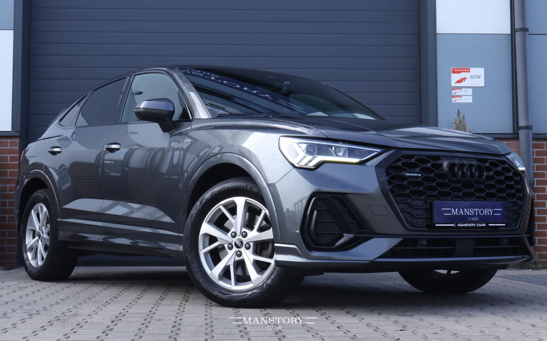 Audi Q3 Sportback 45 TFSI quattro S-Line 2021 - voorkant