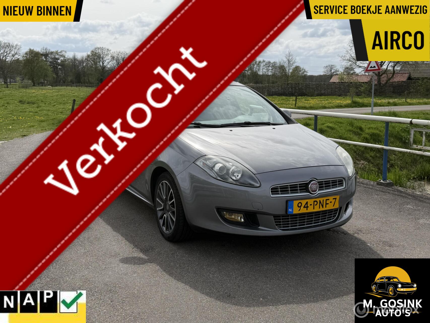 Fiat Fiat Bravo 1.4 T-Jet Dynamic 2011 - voorkant