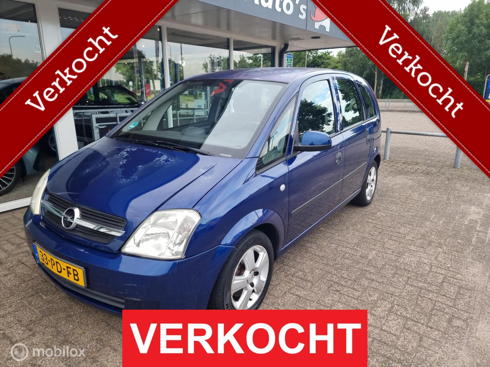 Opel Meriva-a 1.6-16V Essentia 2004 - voorkant