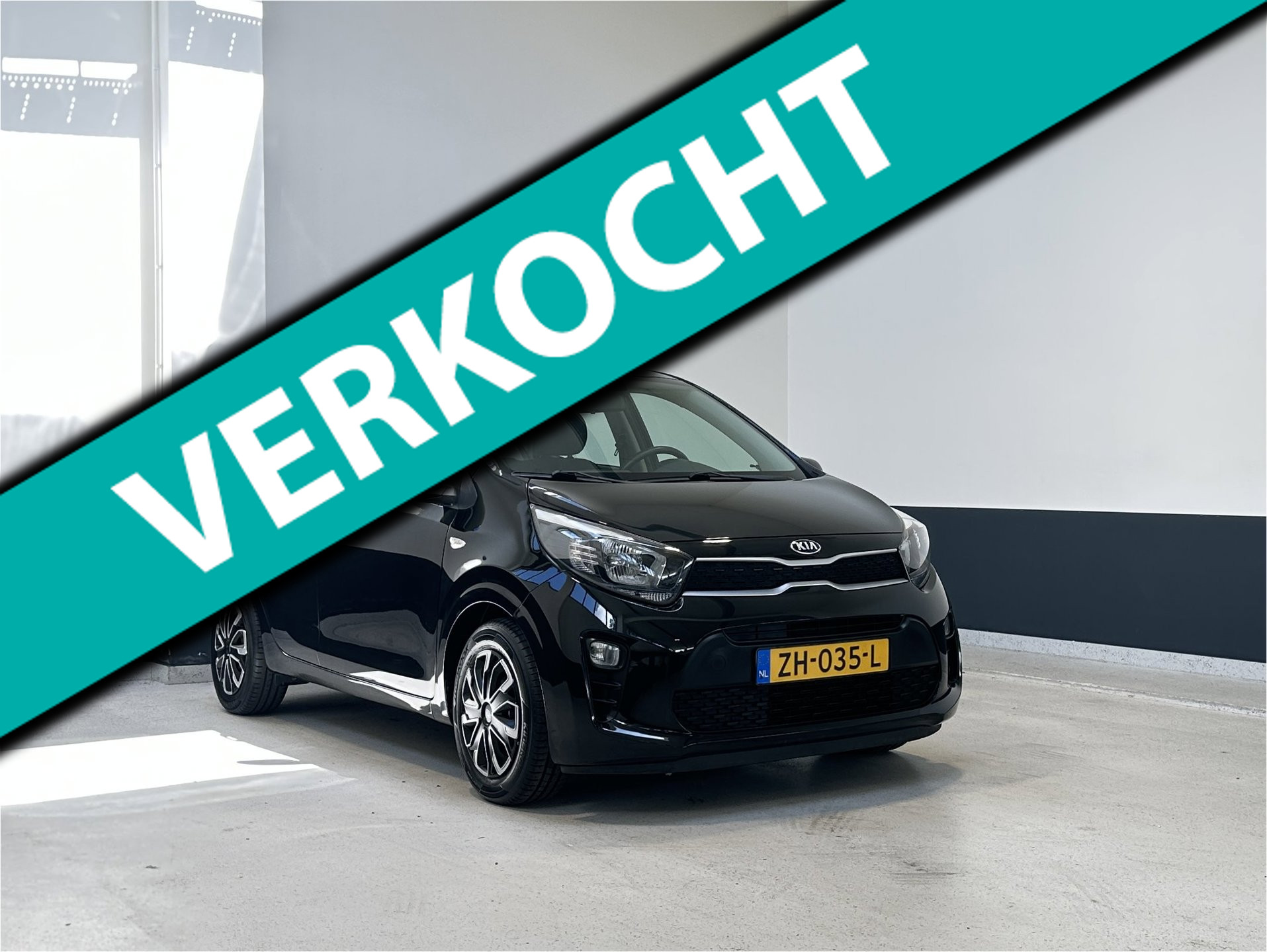 Kia Picanto 1.0 CVVT EconomyPlusLine 2019 - voorkant